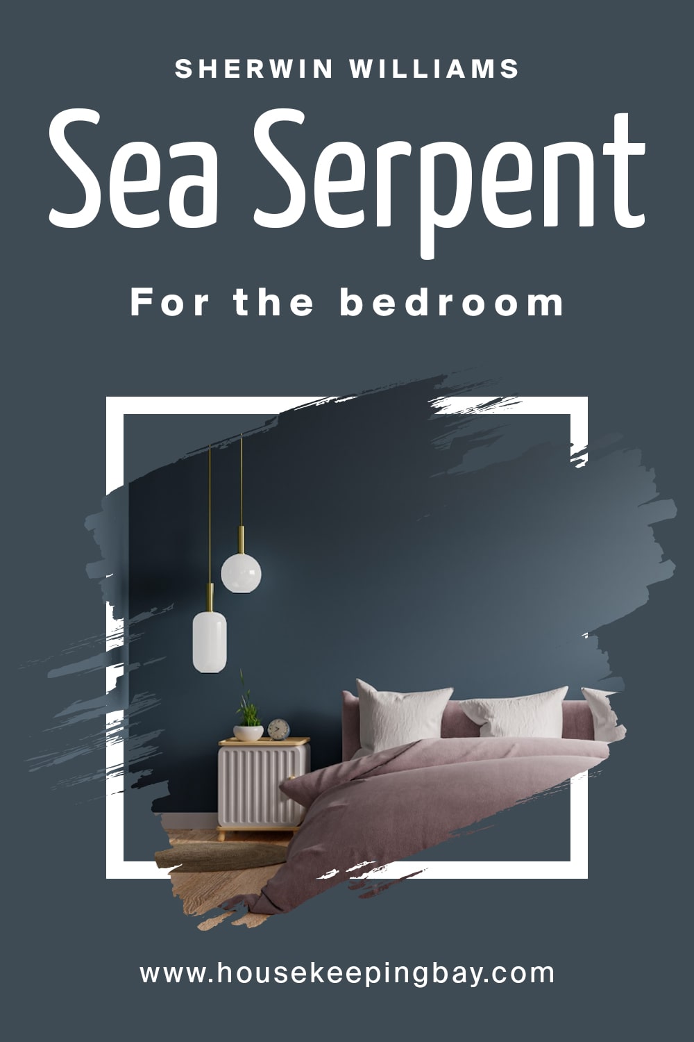 Sherwin Williams. Sea Serpent For the bedroom