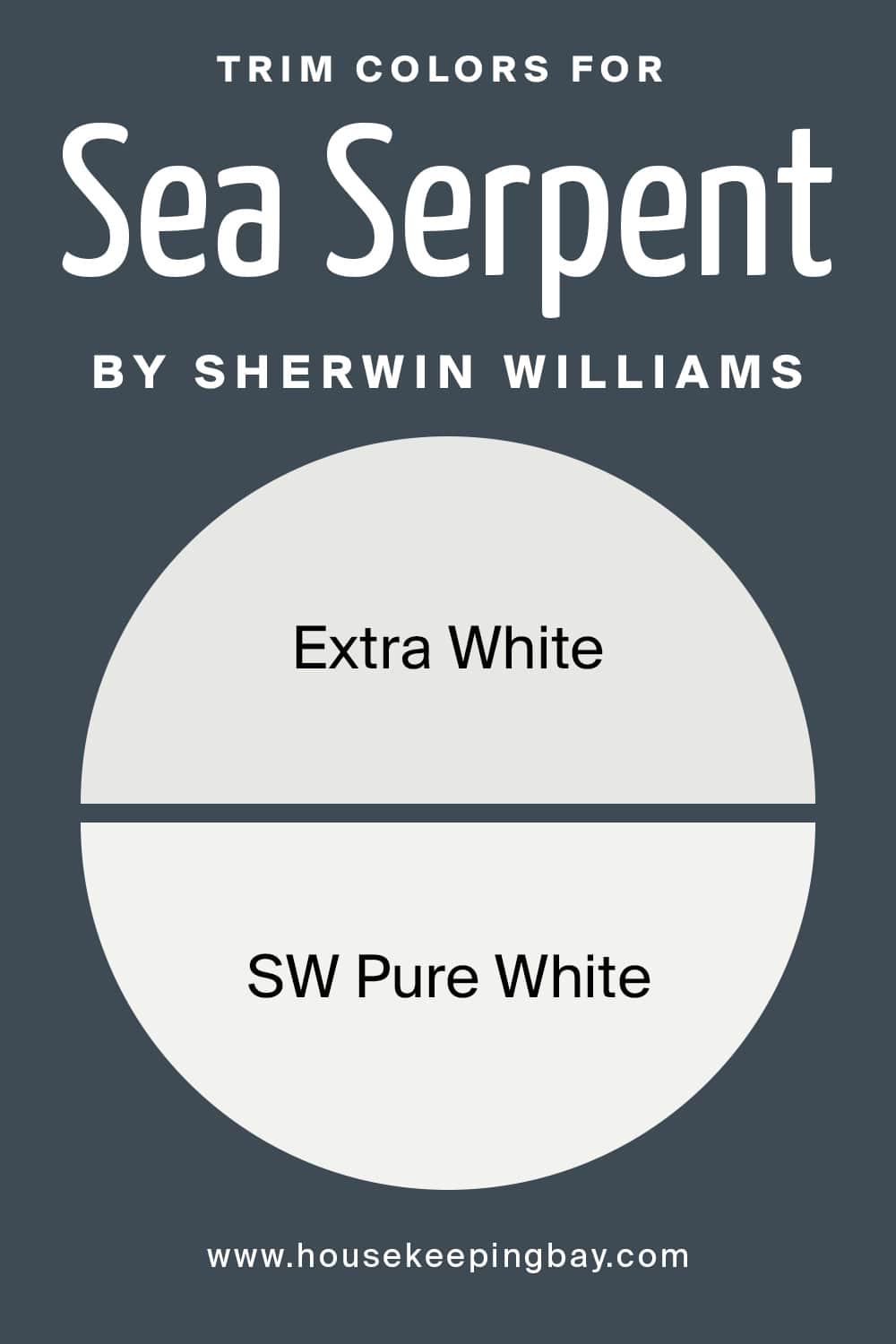 Trim Colors for Sea Serpent by Sherwin Williams