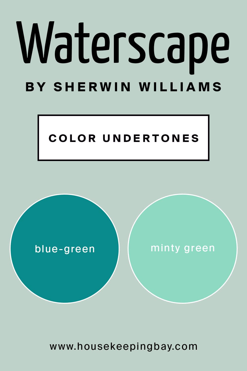 Waterscape by Sherwin Williams Color Undertones