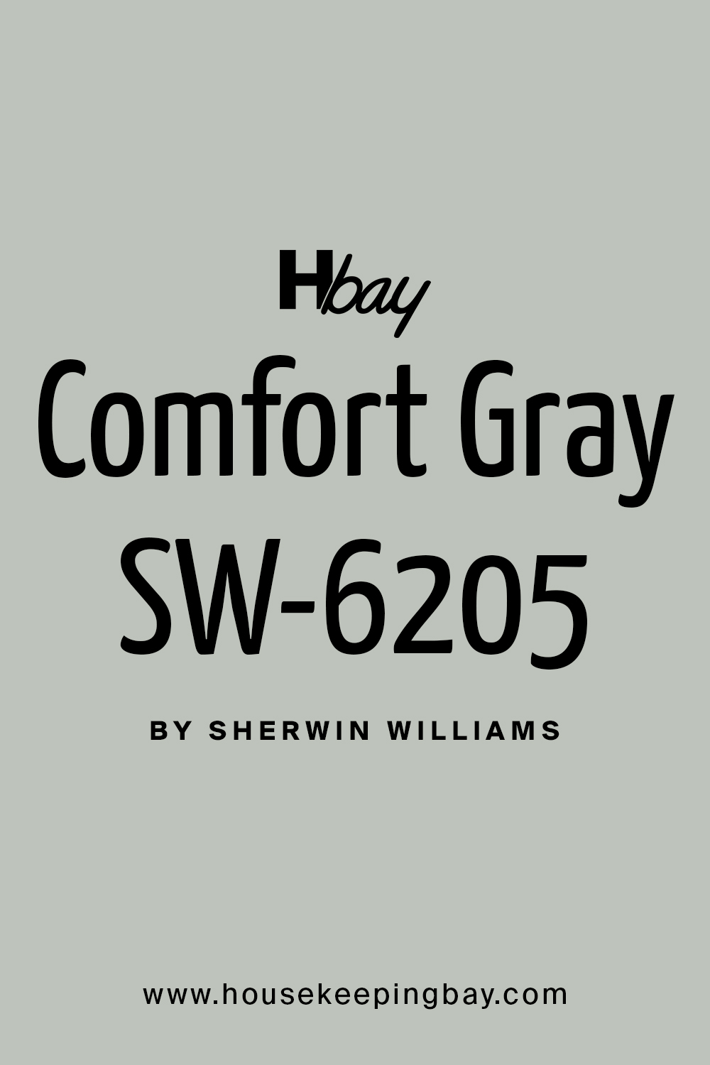 Comfort Gray Color SW 6205 by Sherwin Williams