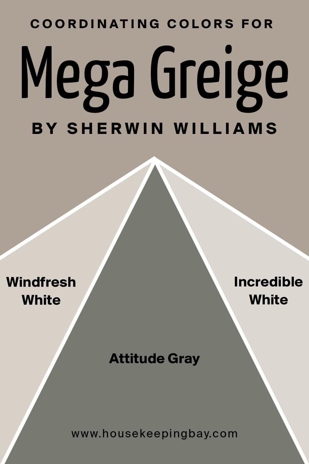 Coordinating Colors for Mega Greige by Sherwin Williams