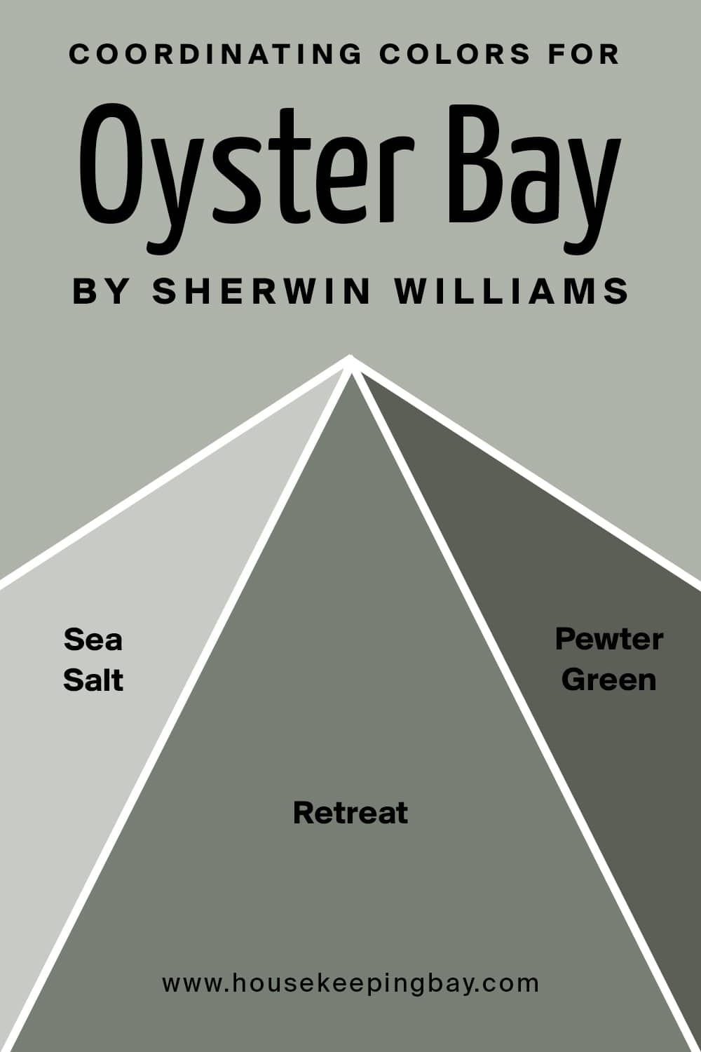Coordinating Colors for Oyster Bay by Sherwin Williams
