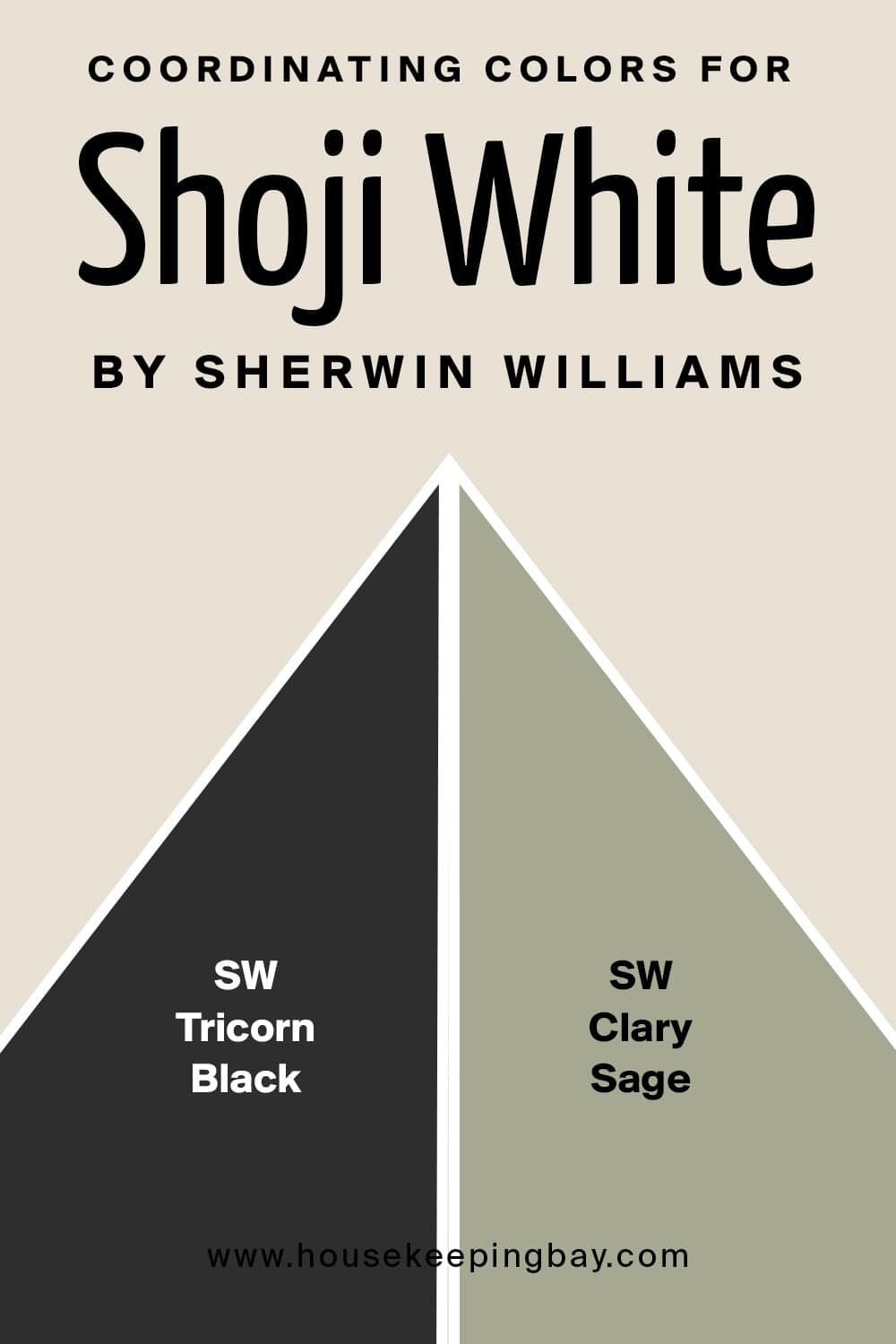 Coordinating Colors for Shoji White by Sherwin Williams