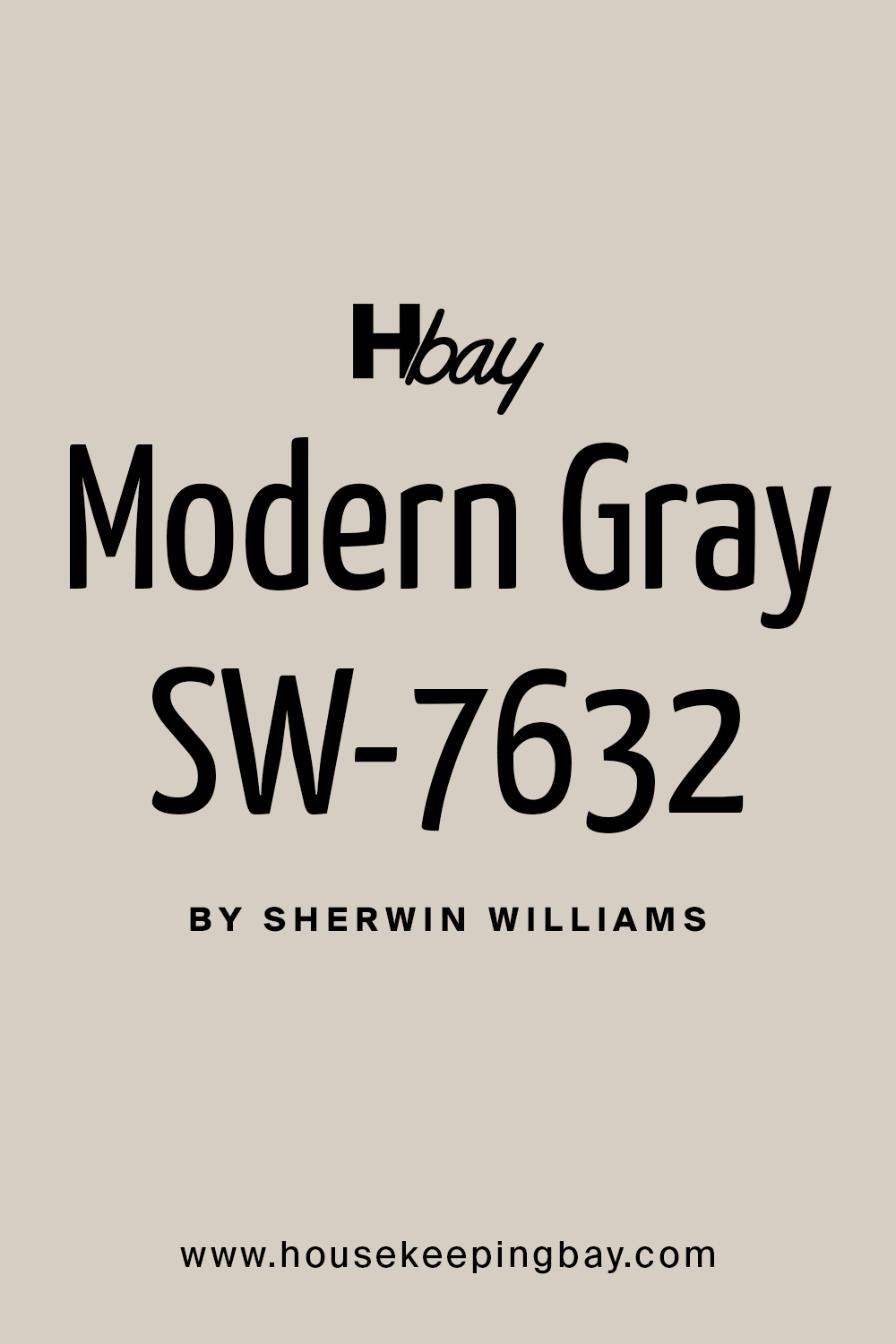 Modern Gray SW 7632 by Sherwin Williams