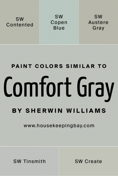 Comfort Gray Color SW-6205 by Sherwin-Williams - Housekeepingbay