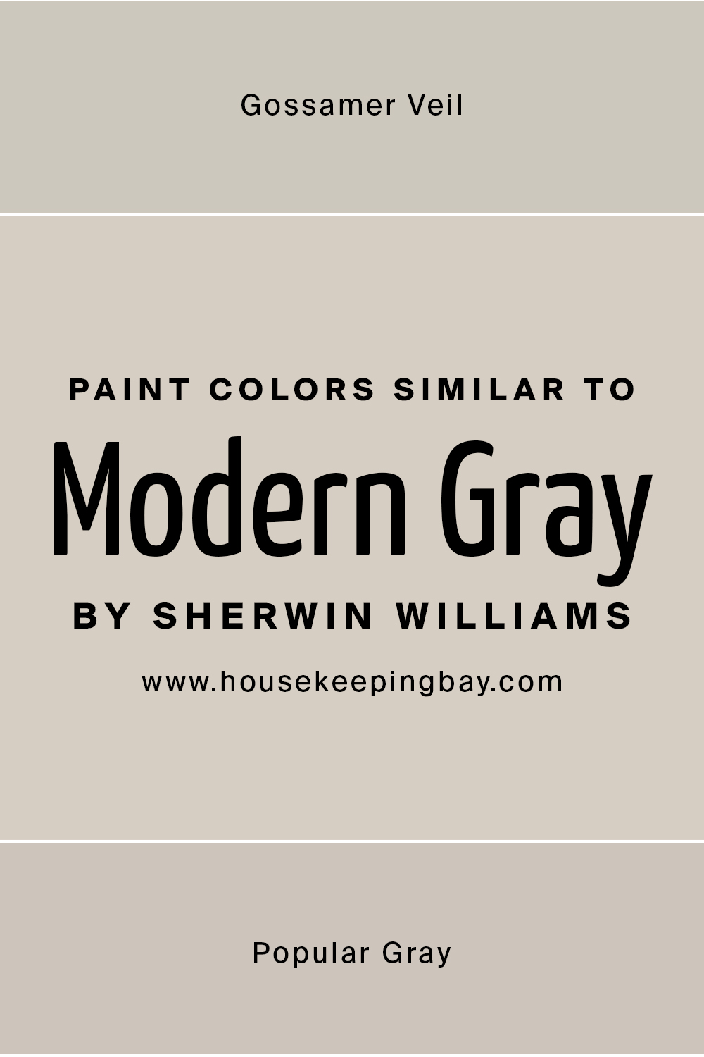 Modern Gray SW-7632 by Sherwin-Williams - Housekeepingbay