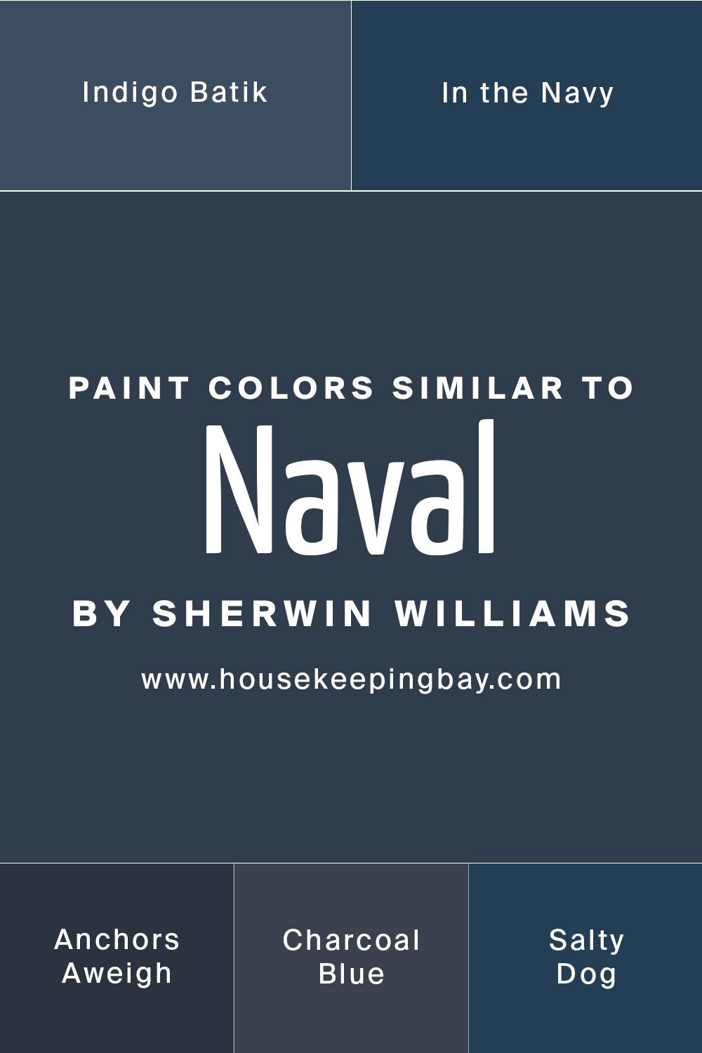 Paint Colors Similar to Naval by Sherwin Williams
