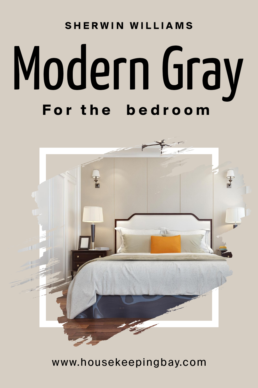 Sherwin Williams. Modern Gray For the bedroom