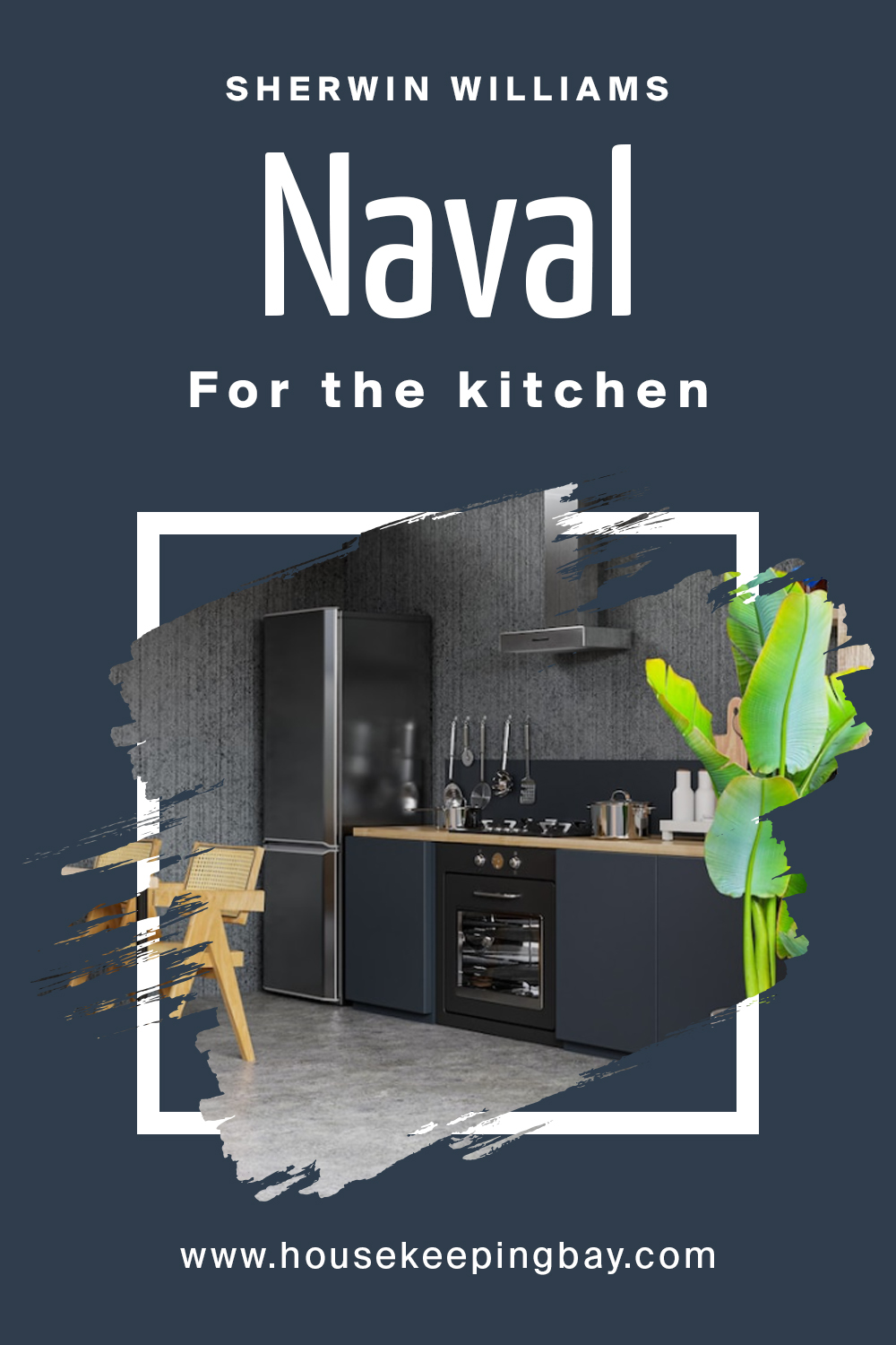 Sherwin Williams. Naval For the kitchen