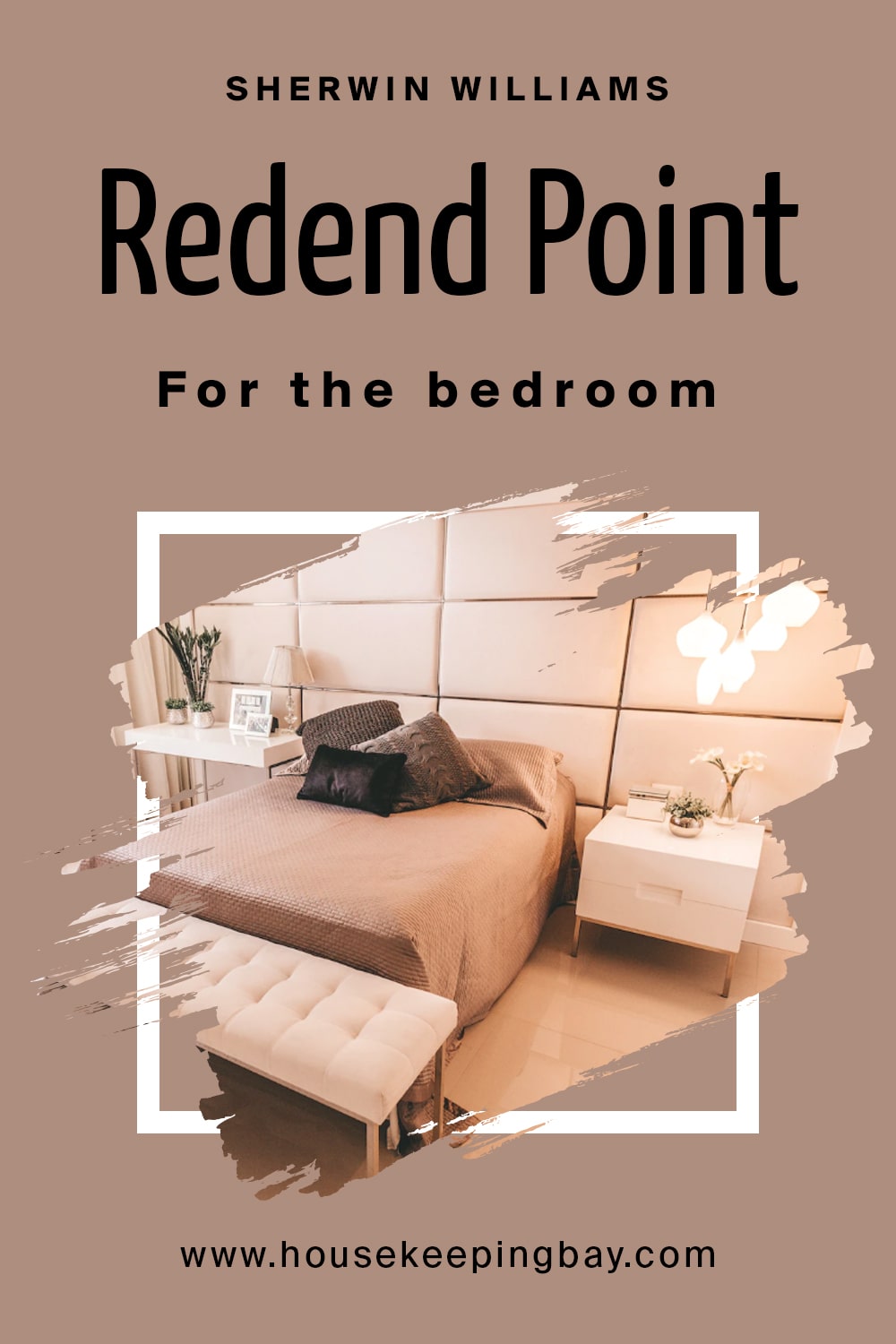 Sherwin Williams. Redend Point For the bedroom