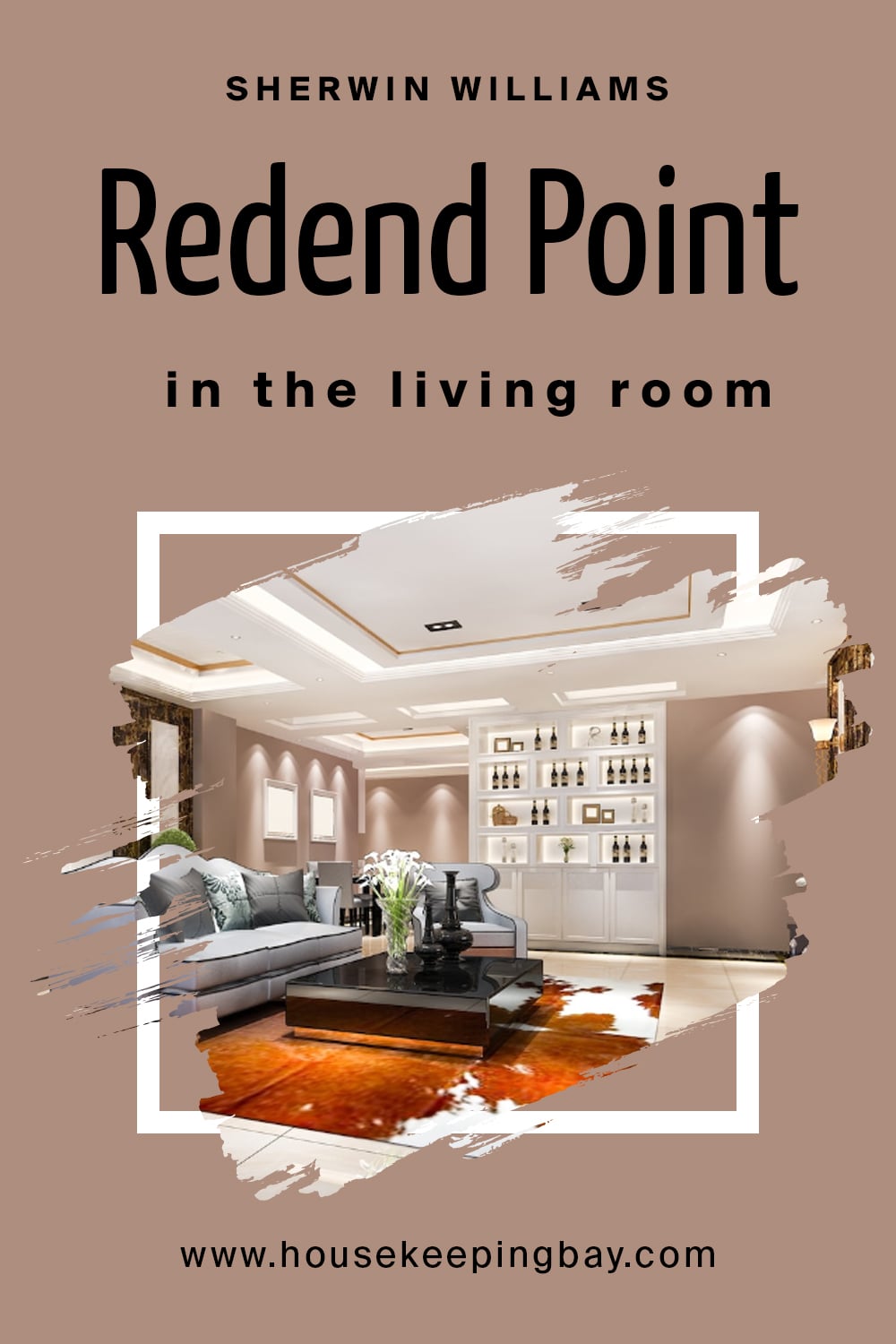 Sherwin Williams. Redend Point In the Living Room