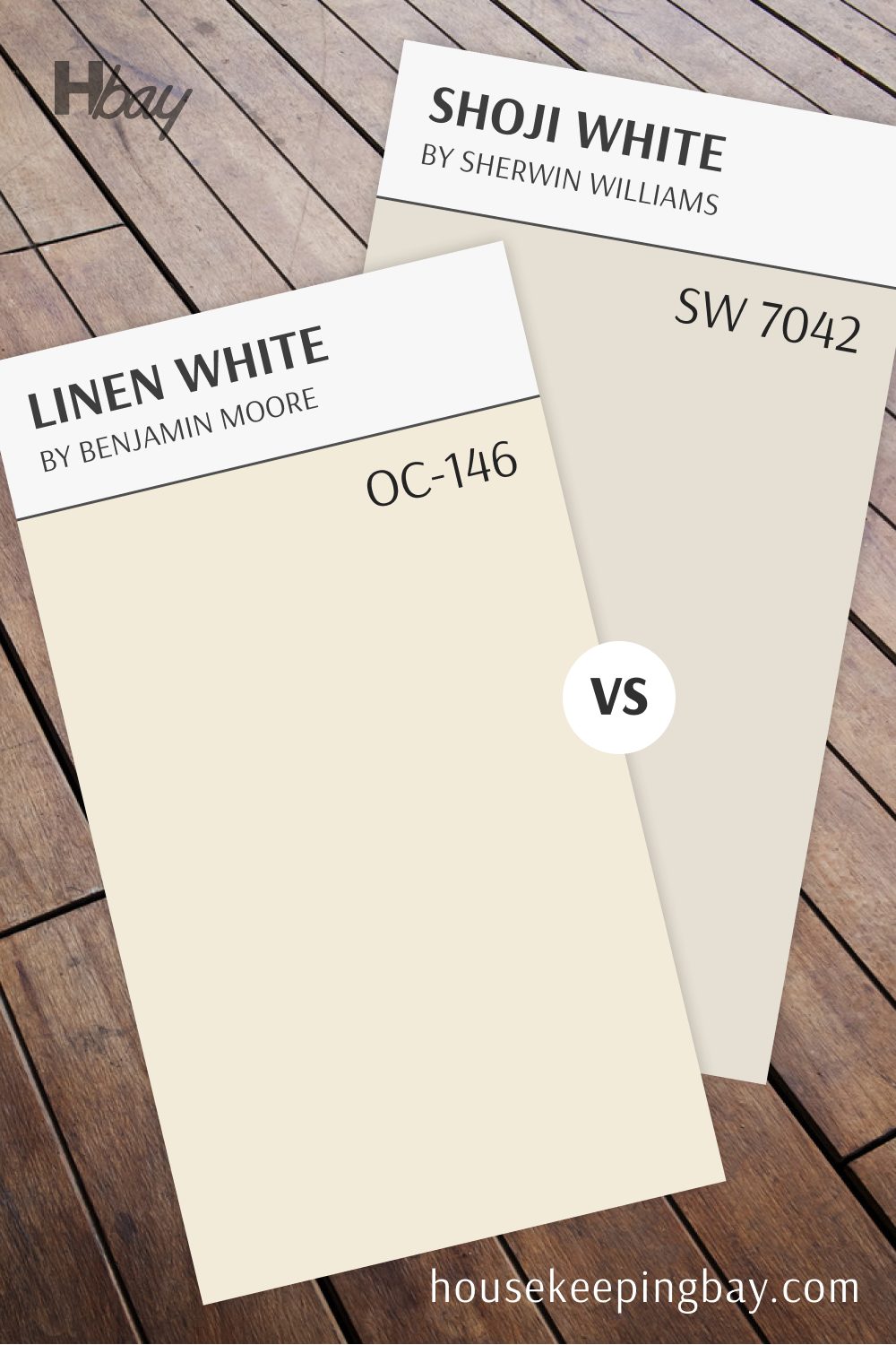 Shoji White (SW 7042) vs Linen White (SW 9604)