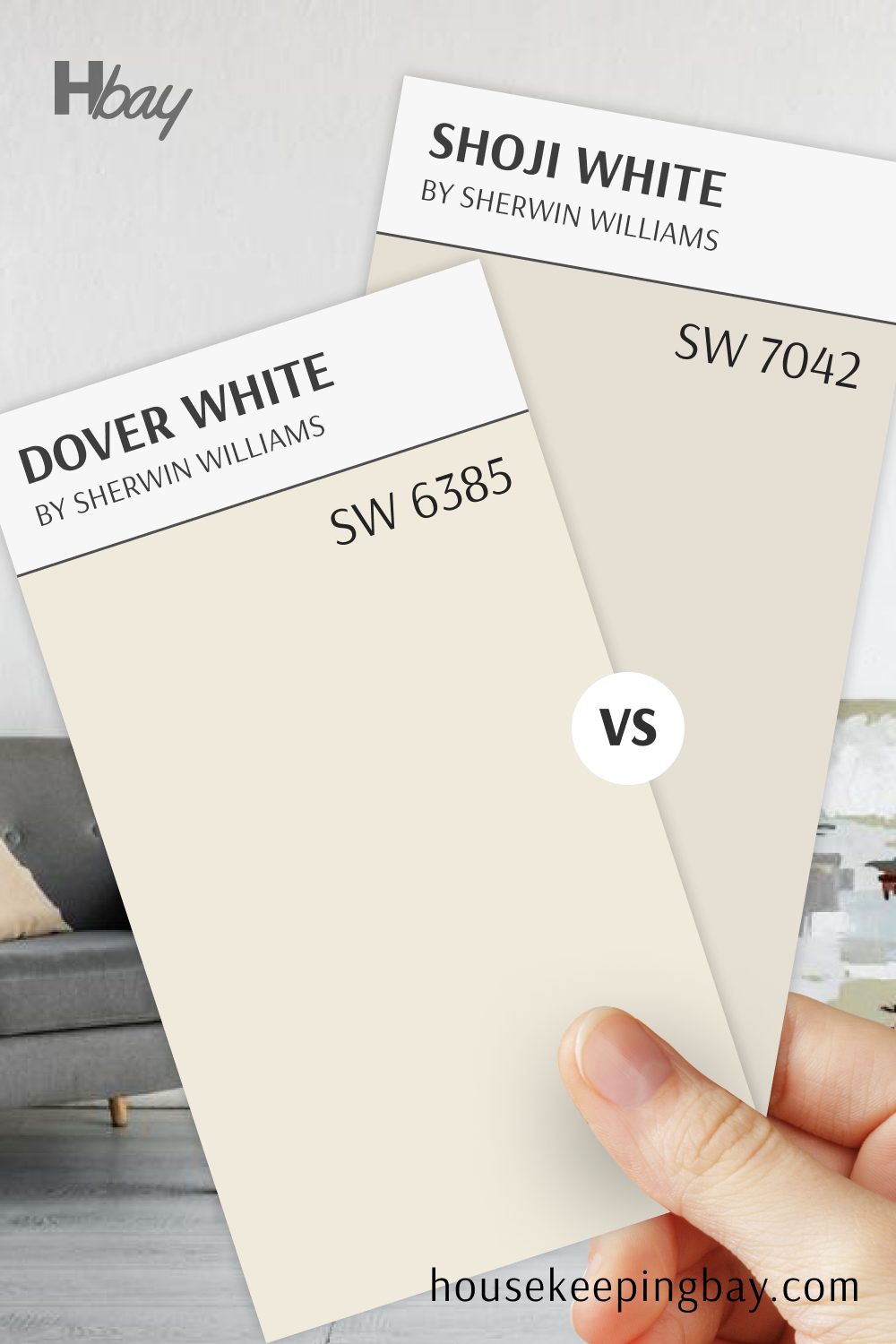 Shoji White vs Dover White