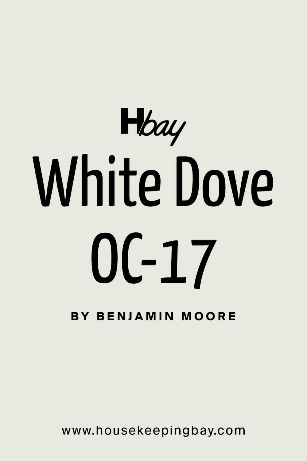 White Dove OC 17 by Benjamin Moore