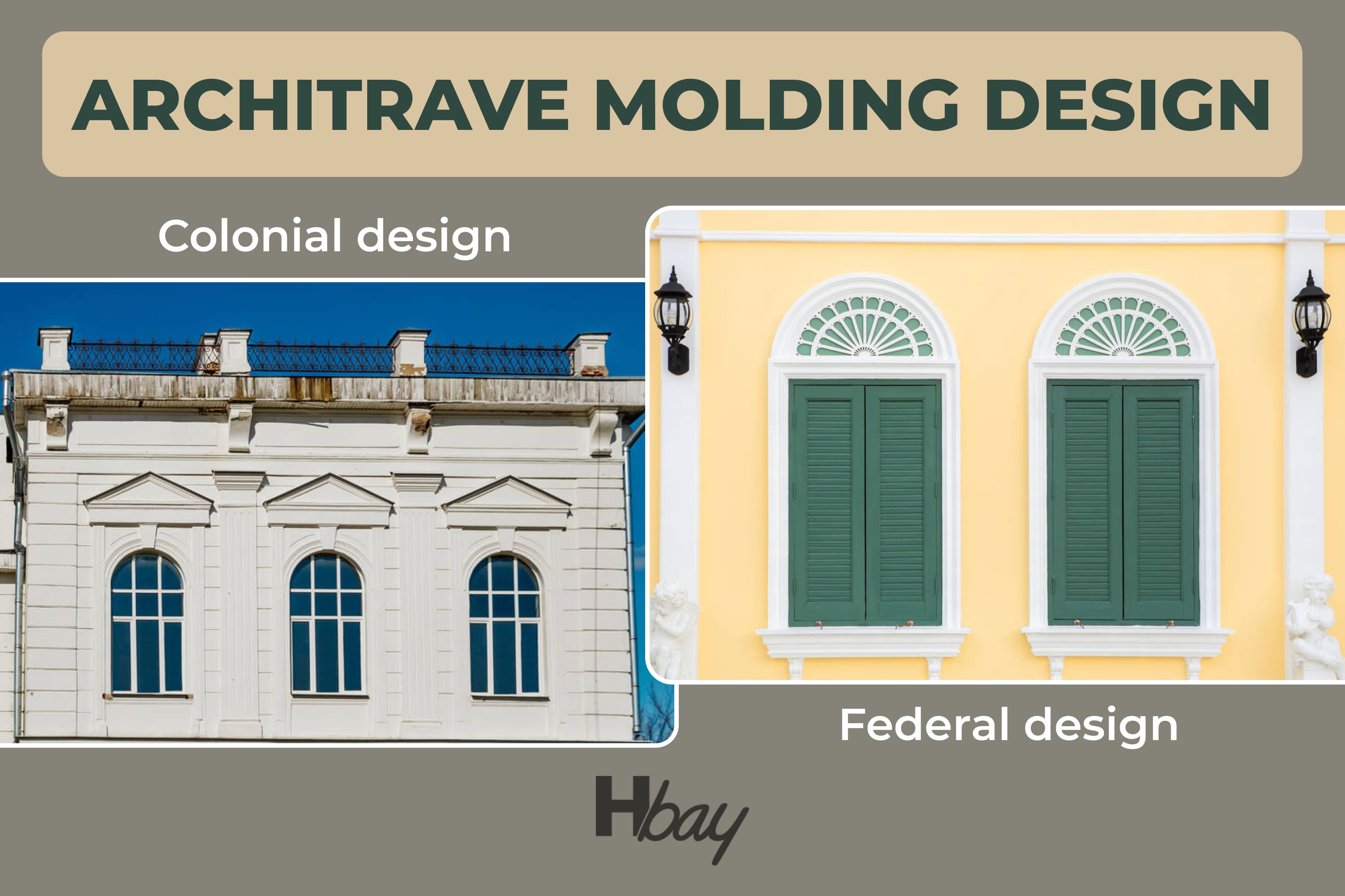 Architrave molding design