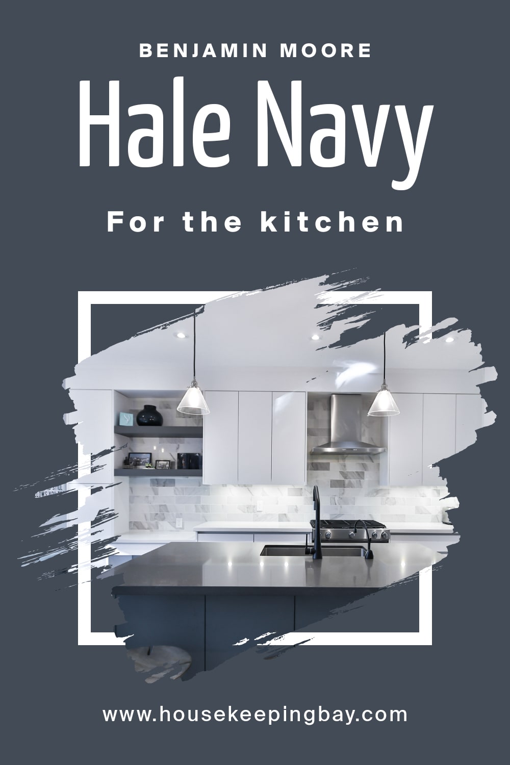 Benjamin Moore. Hale Navy For the kitchen