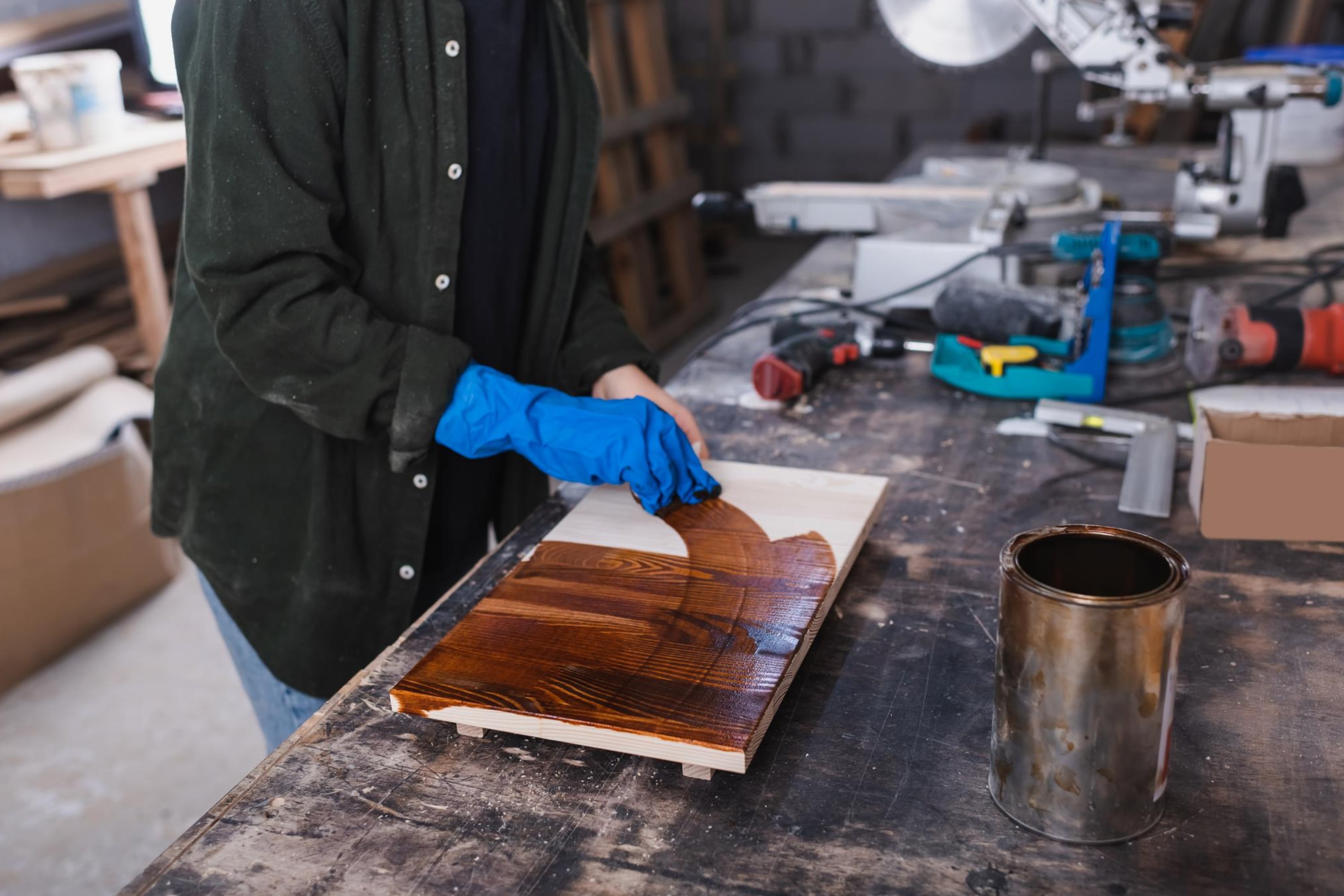 Can Painted Wood Be Covered With Varnish