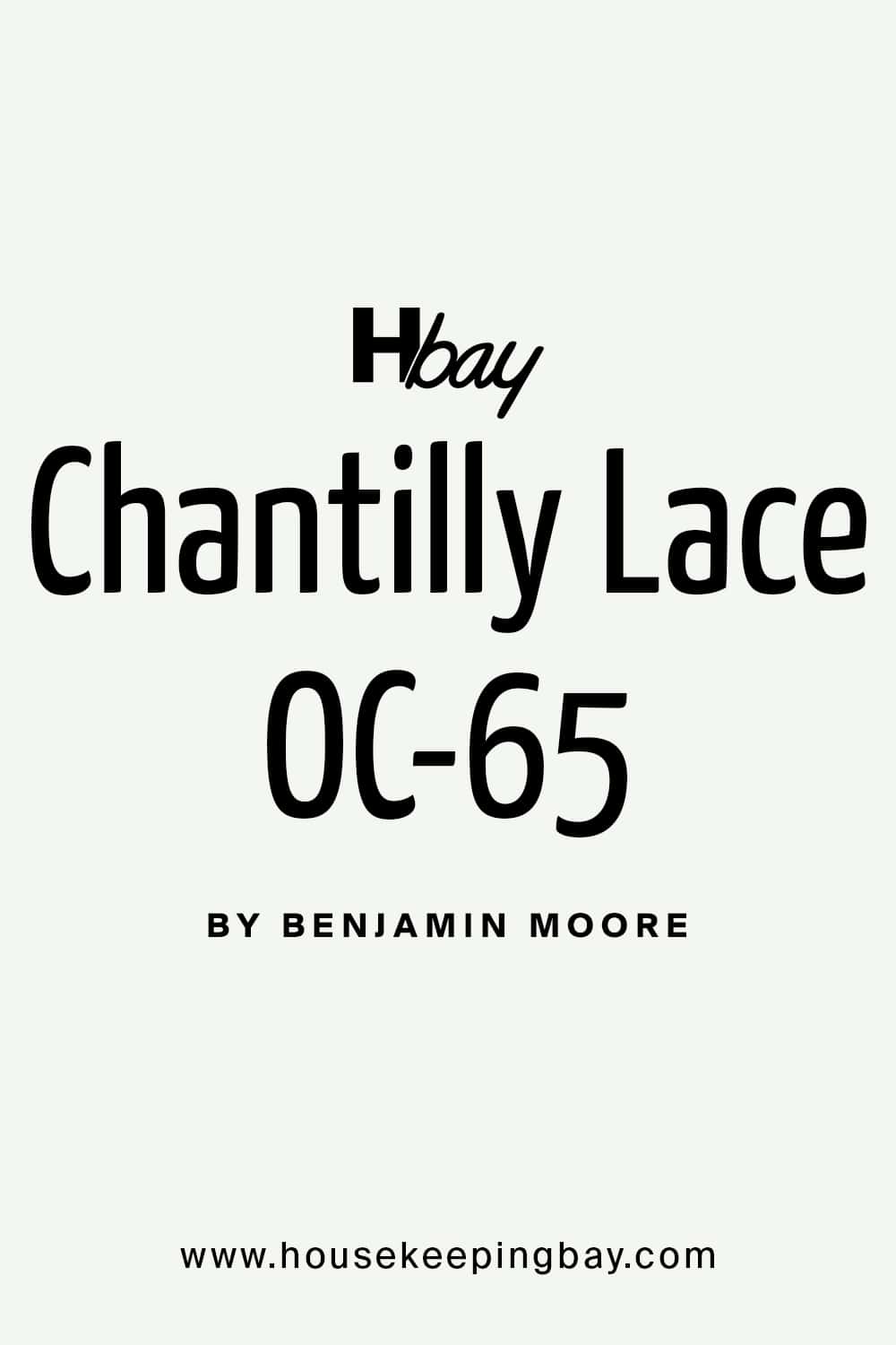 Chantilly Lace OC 65 Paint Color by Benjamin Moore
