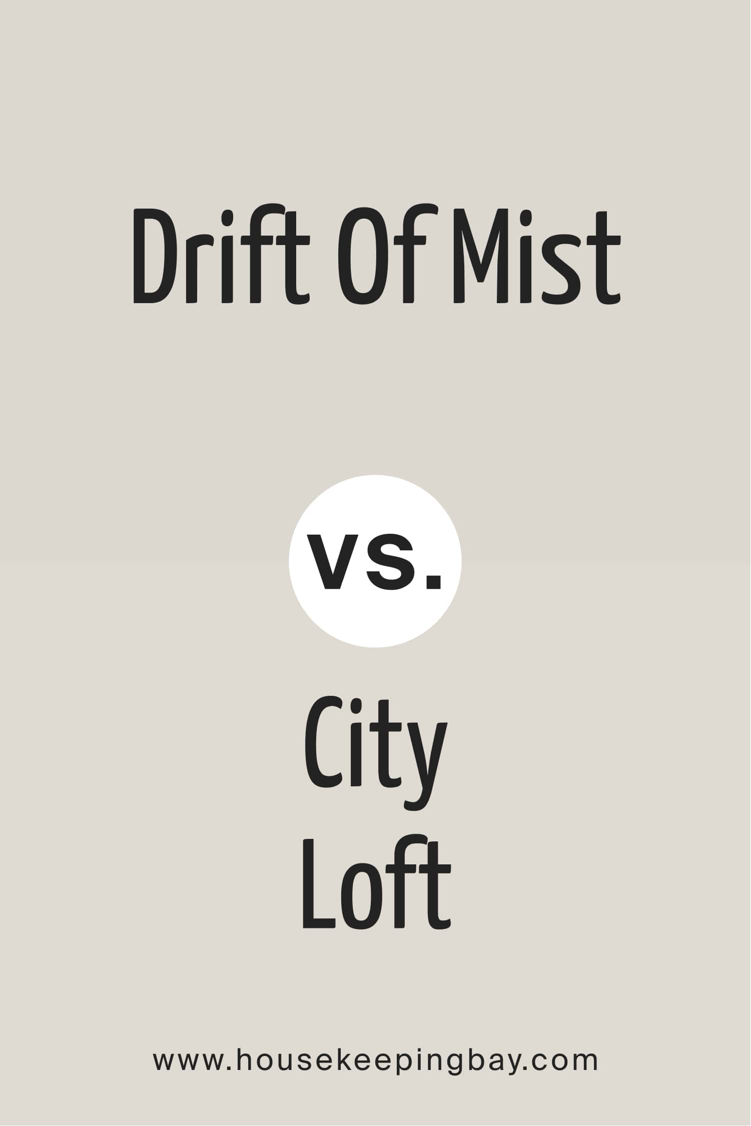 City Loft vs Drift of Mist