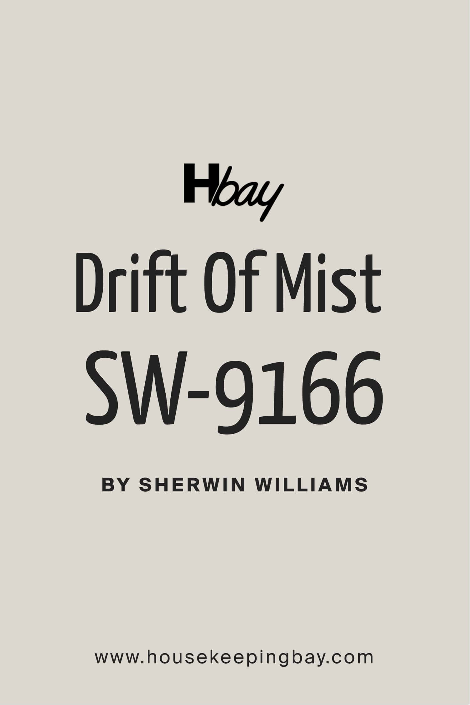 Drift Of Mist SW 9166 by Sherwin Williams