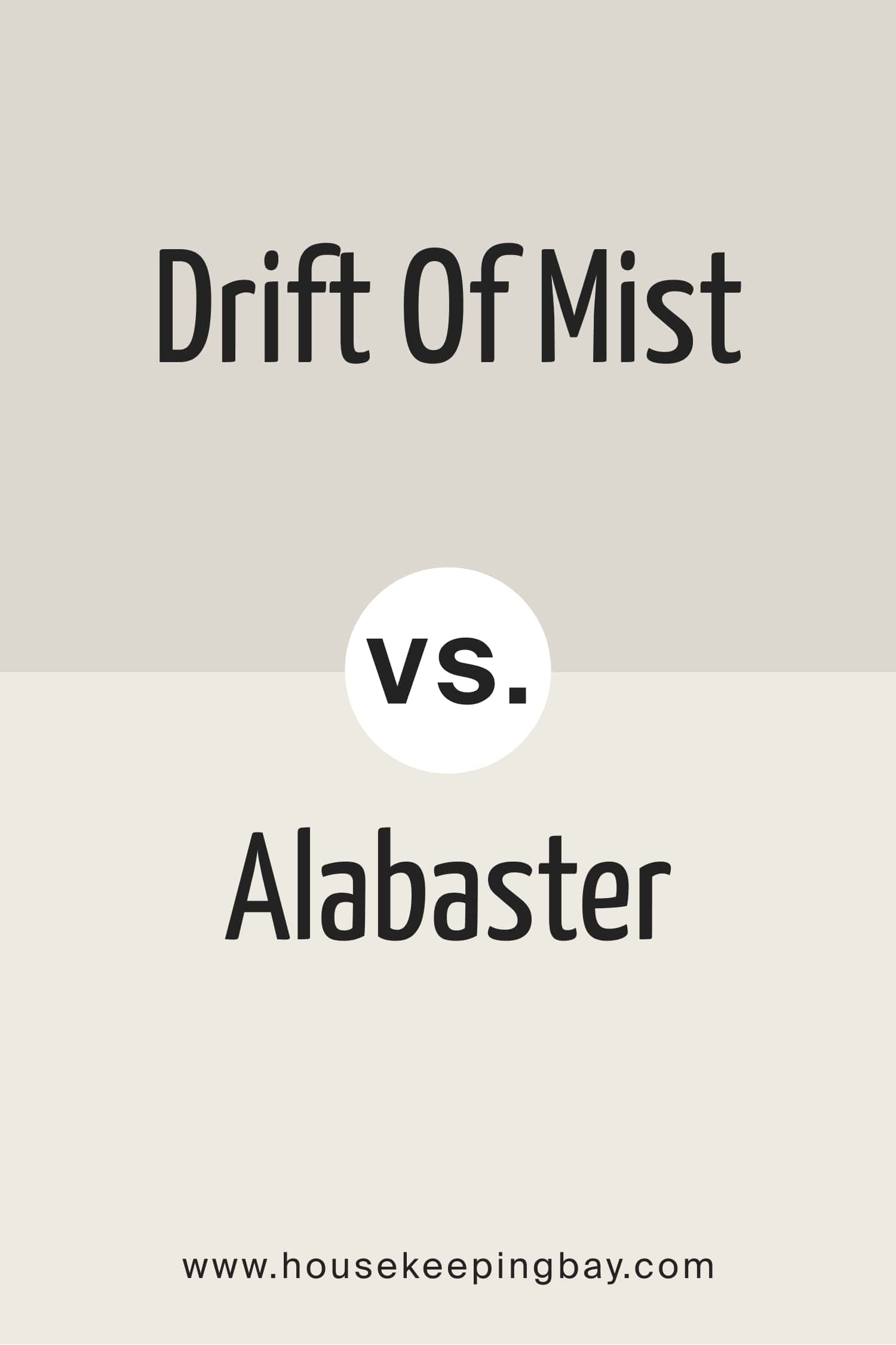 Drift of Mist vs Alabaster