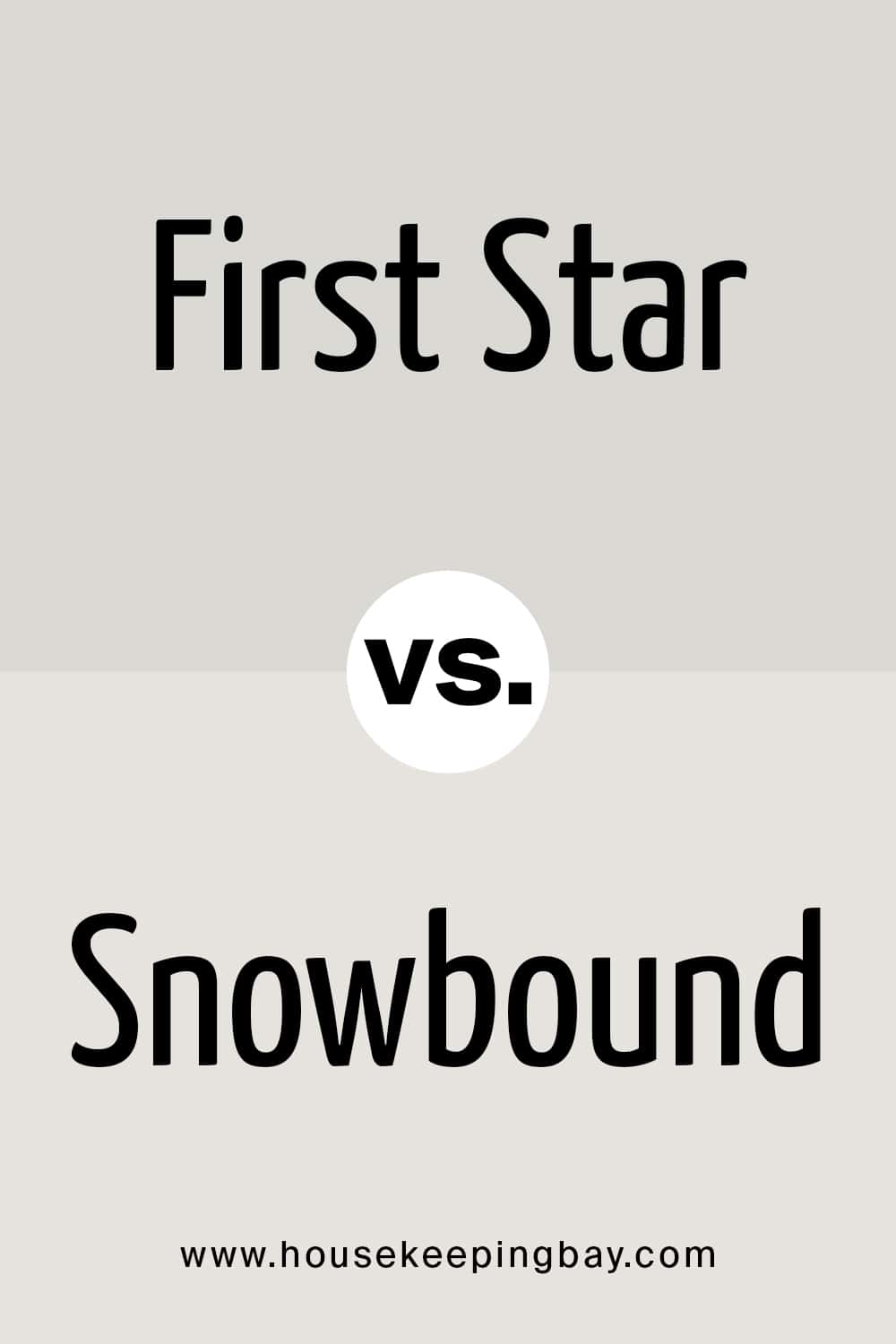 First Star VS Snowbound