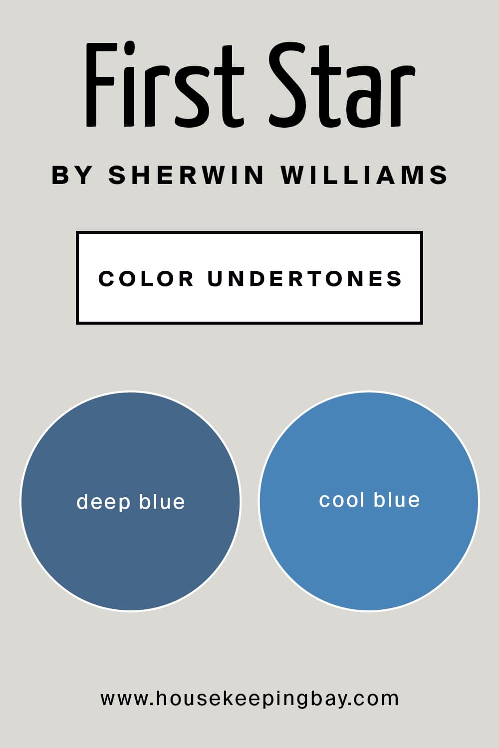 First Star by Sherwin Williams Color Undertones