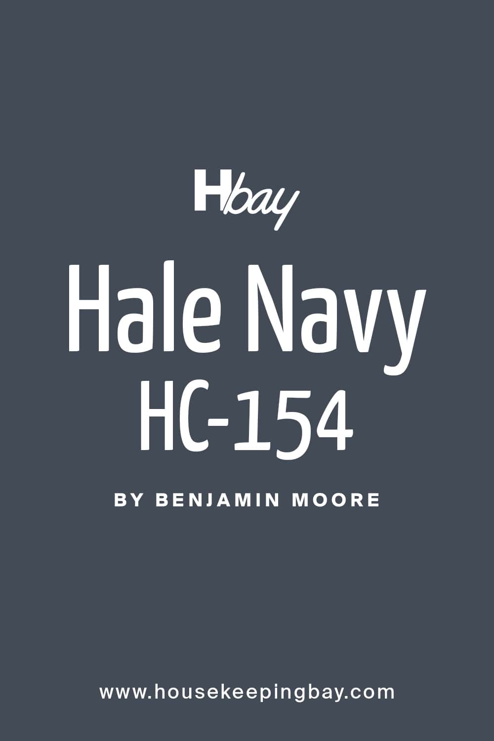 Hale Navy HC 154 Paint Color by Benjamin Moore