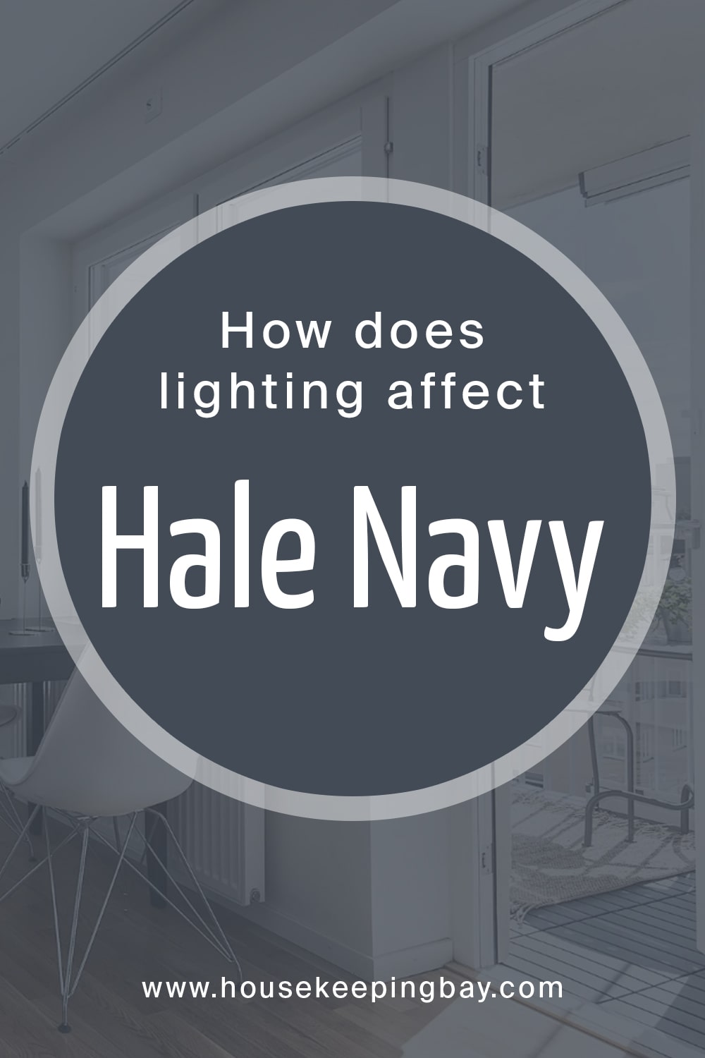 How does lighting affect Hale Navy