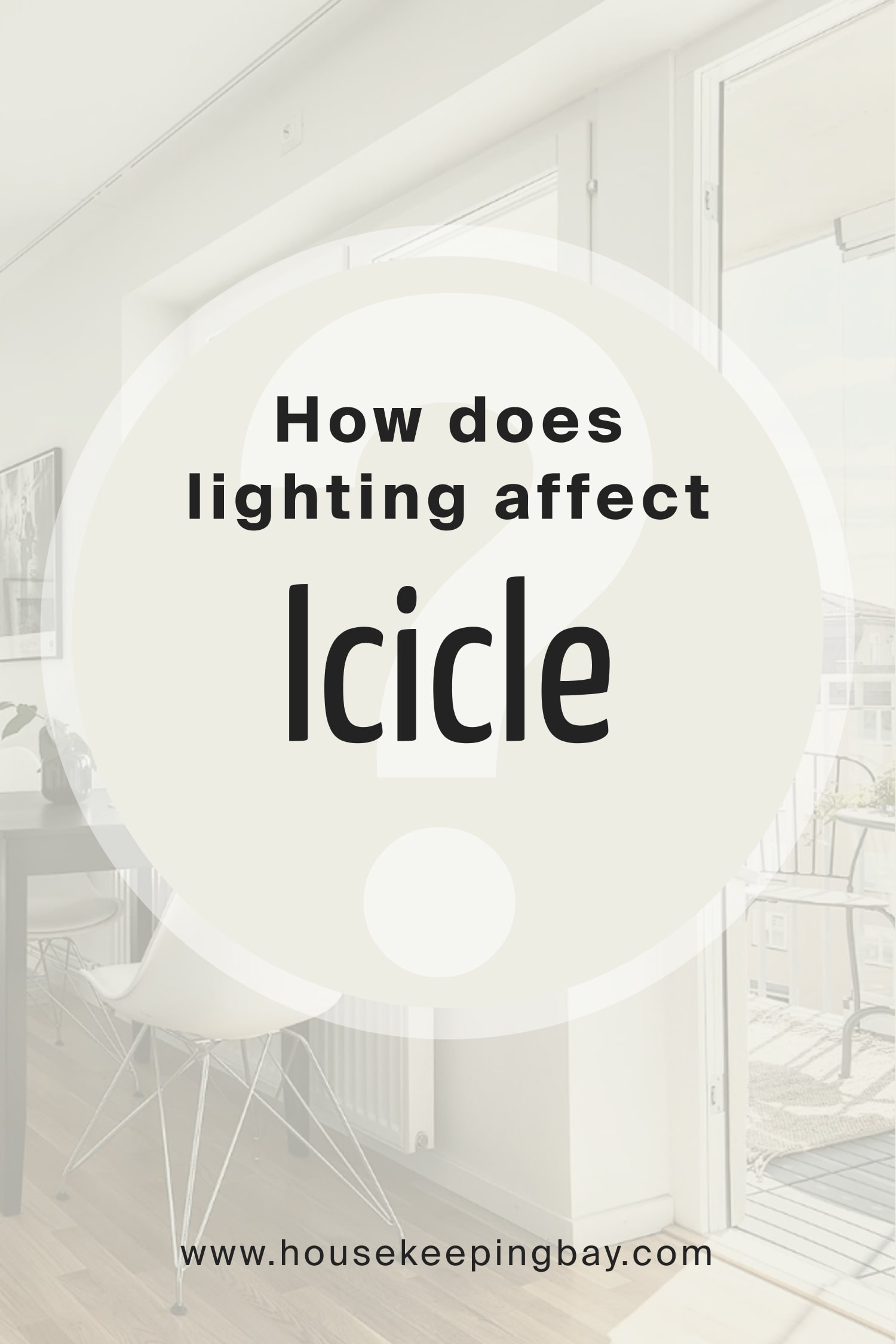 How does lighting affect Icicle 2142 70