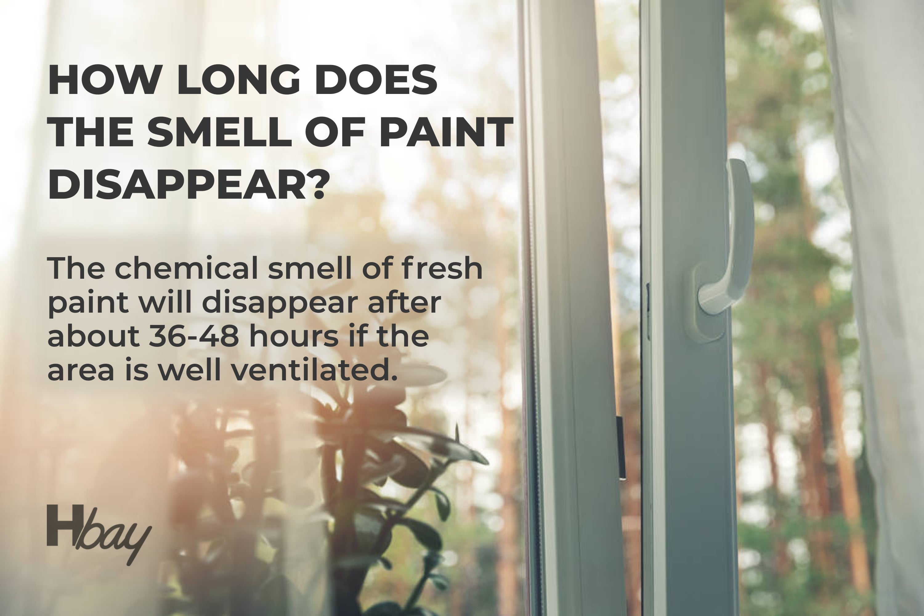 How long does the smell of paint disappear