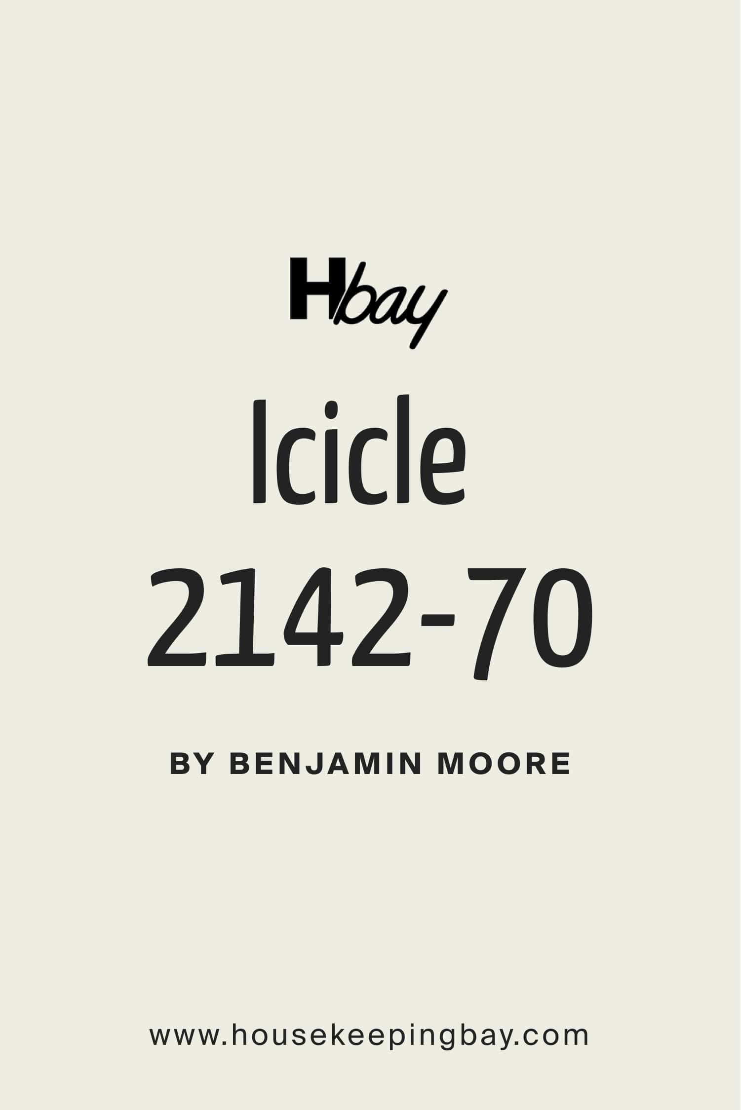 Icicle 2142 70 by Benjamin Moore