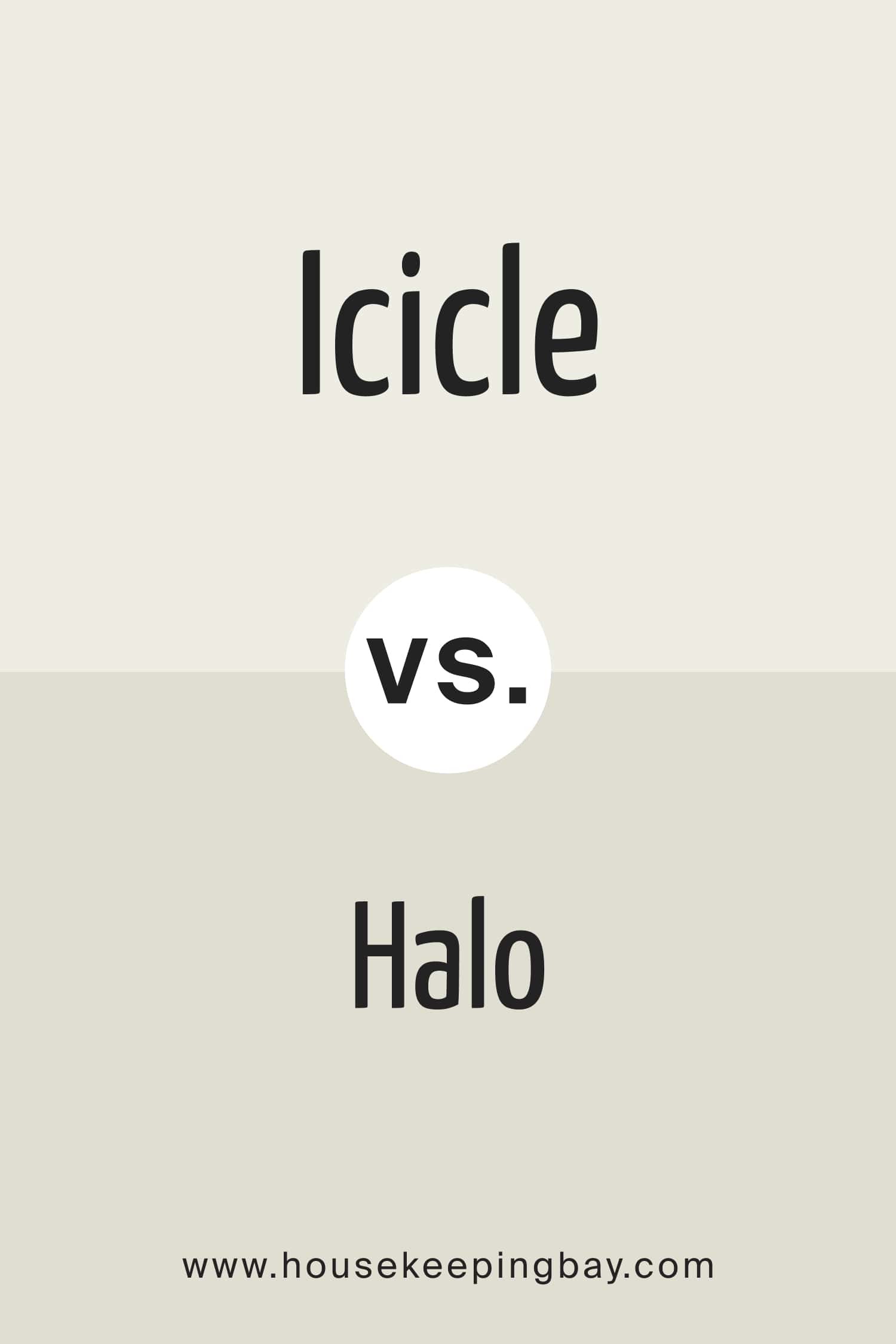 Icicle vs Halo