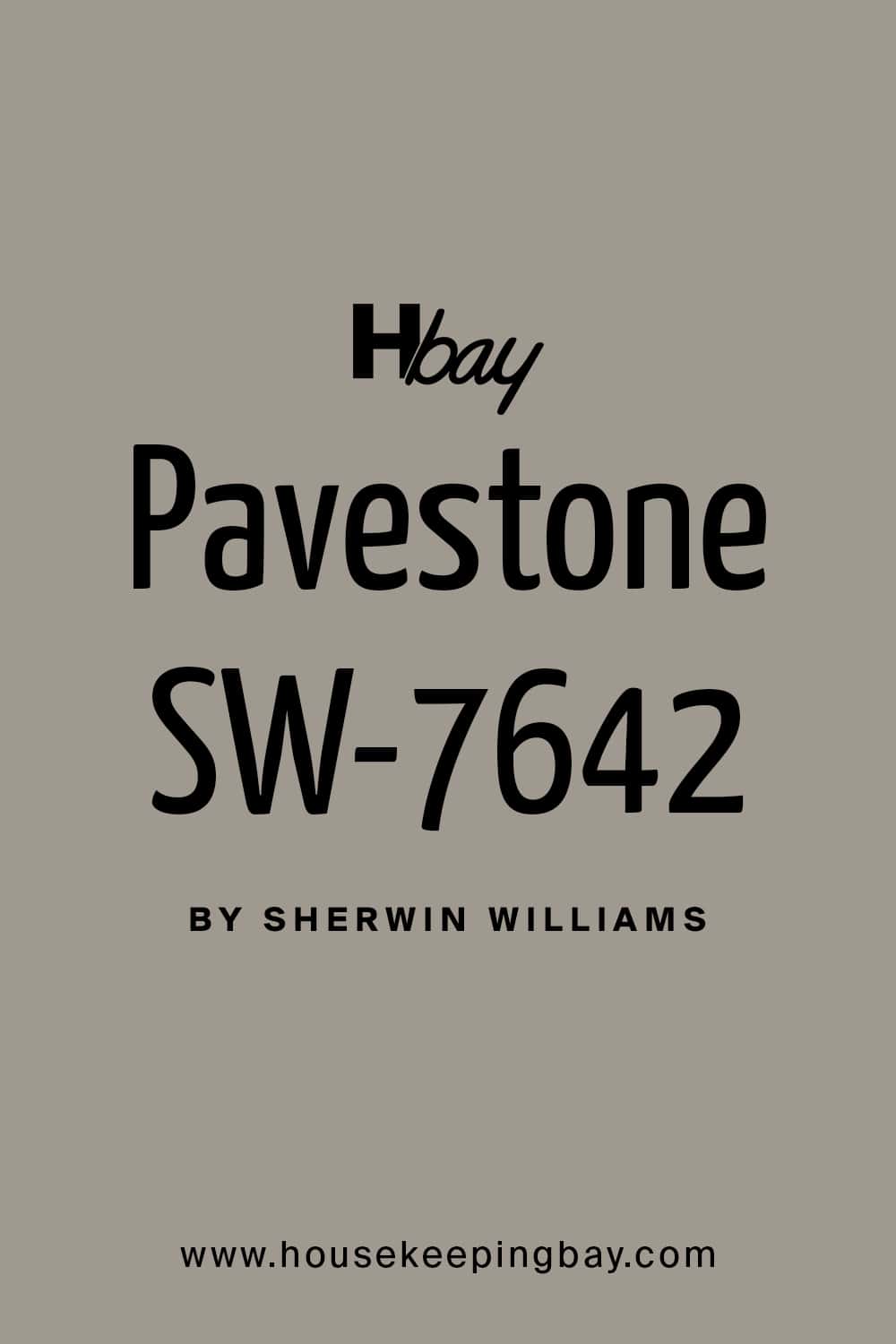 Pavestone SW 7642 Paint Color by Sherwin Williams