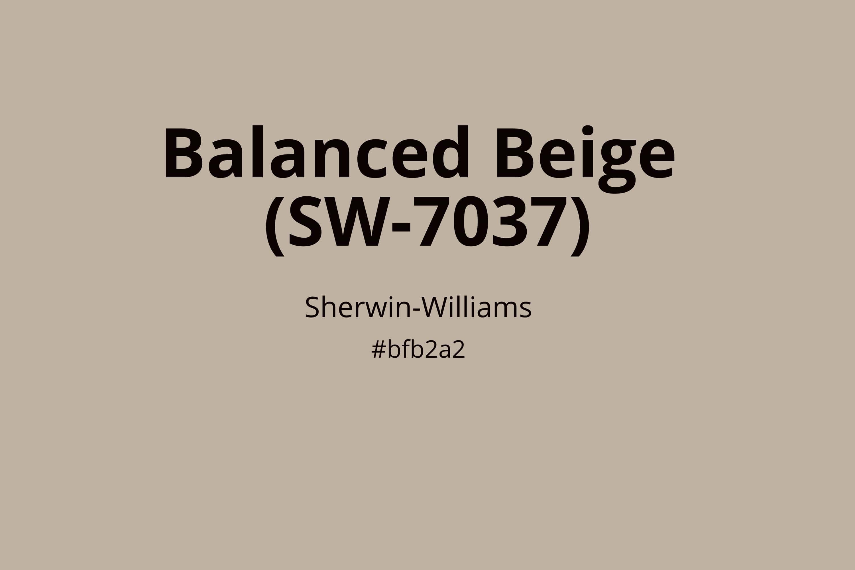 Sherwin Williams Balanced Beige (SW 7037) min