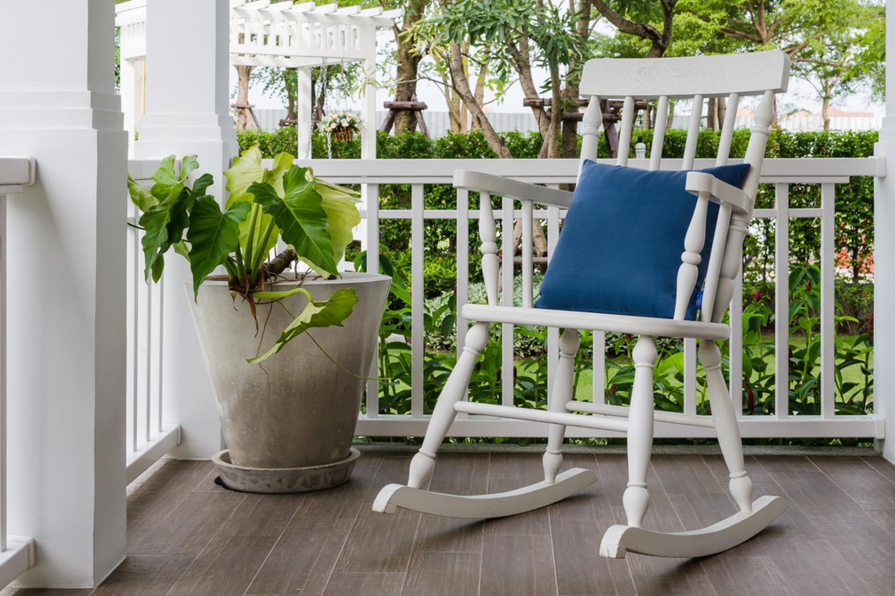 Use Storm Windows to Keep Rain Off Your Porch