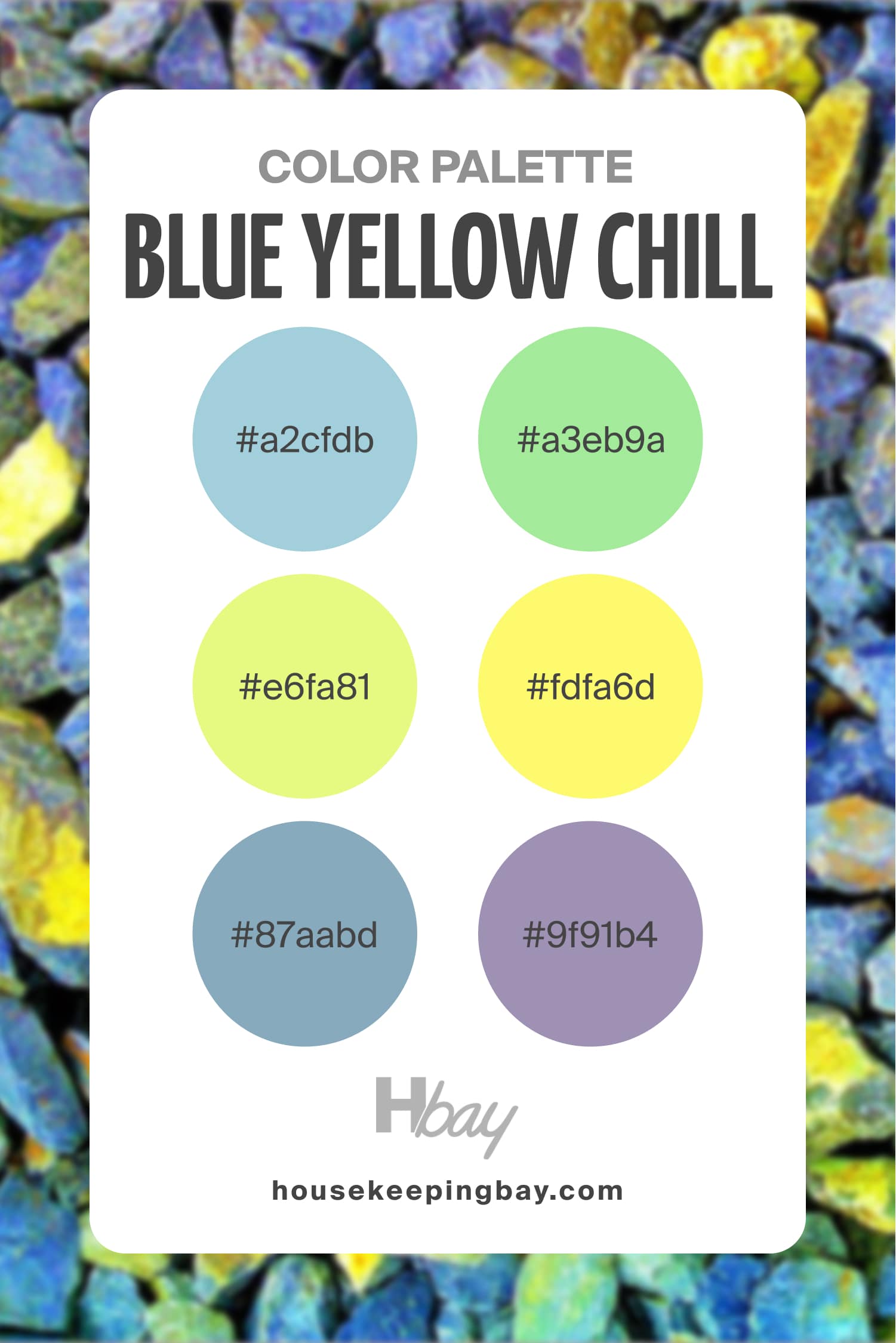 Blue Yellow Chill Palette