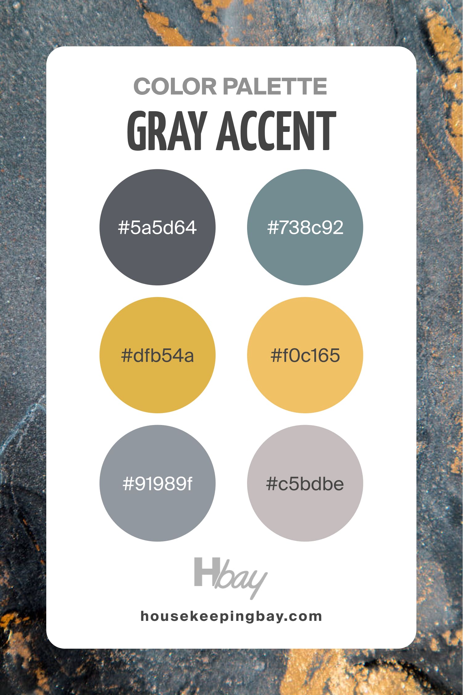 Gray Accent Palette