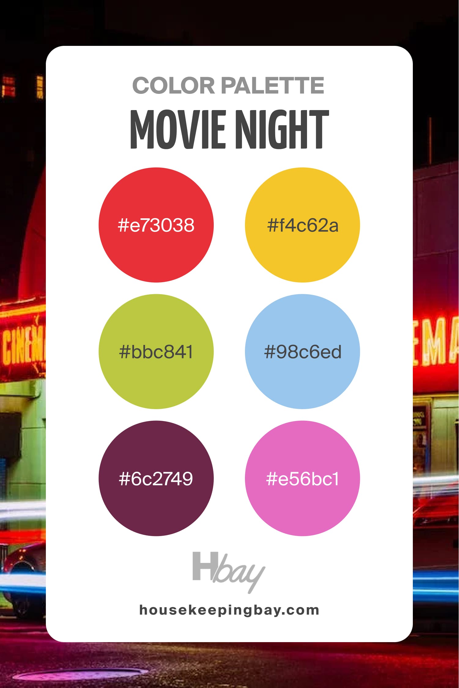 Movie Night Palette