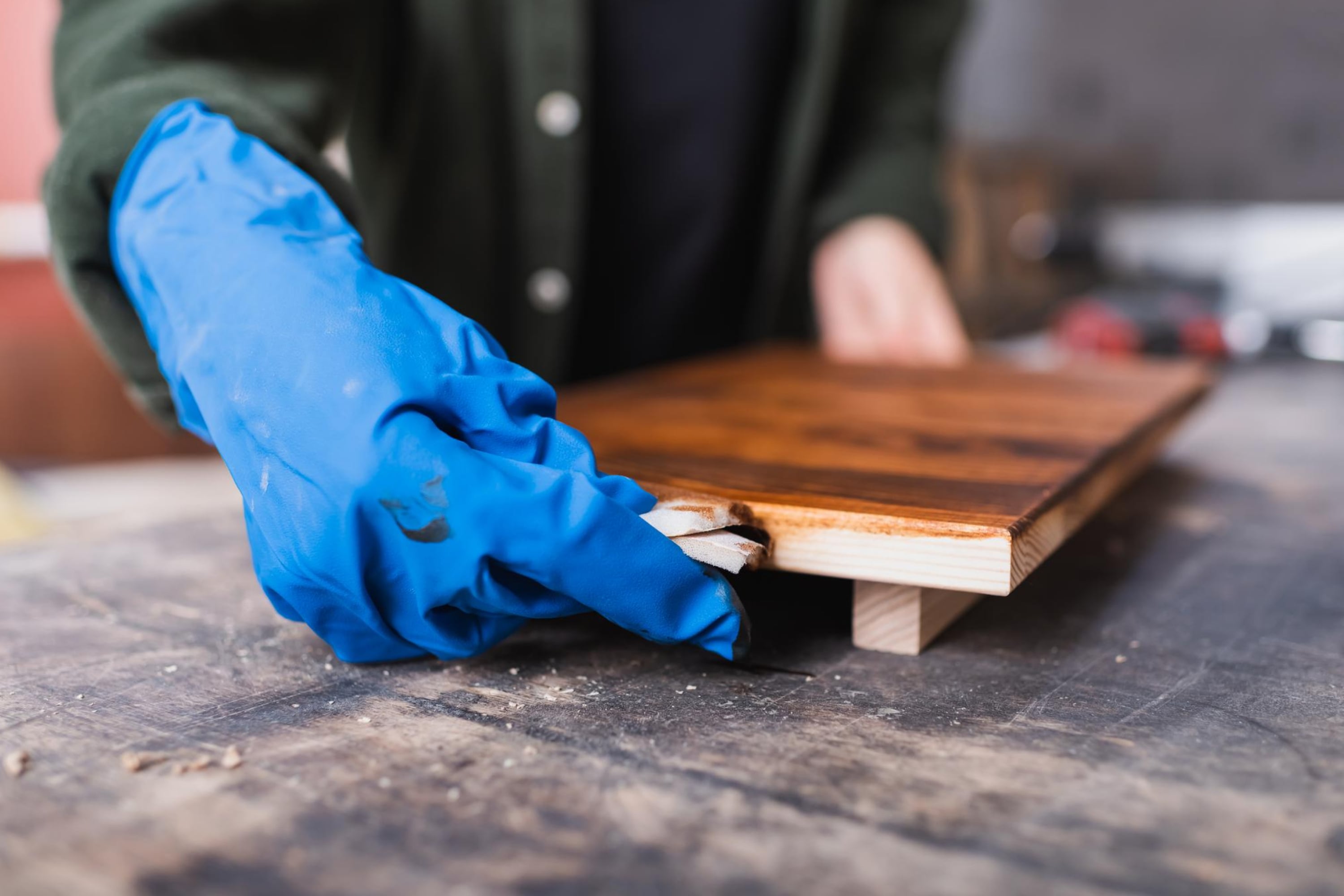 Seal the Painted Teak Surface