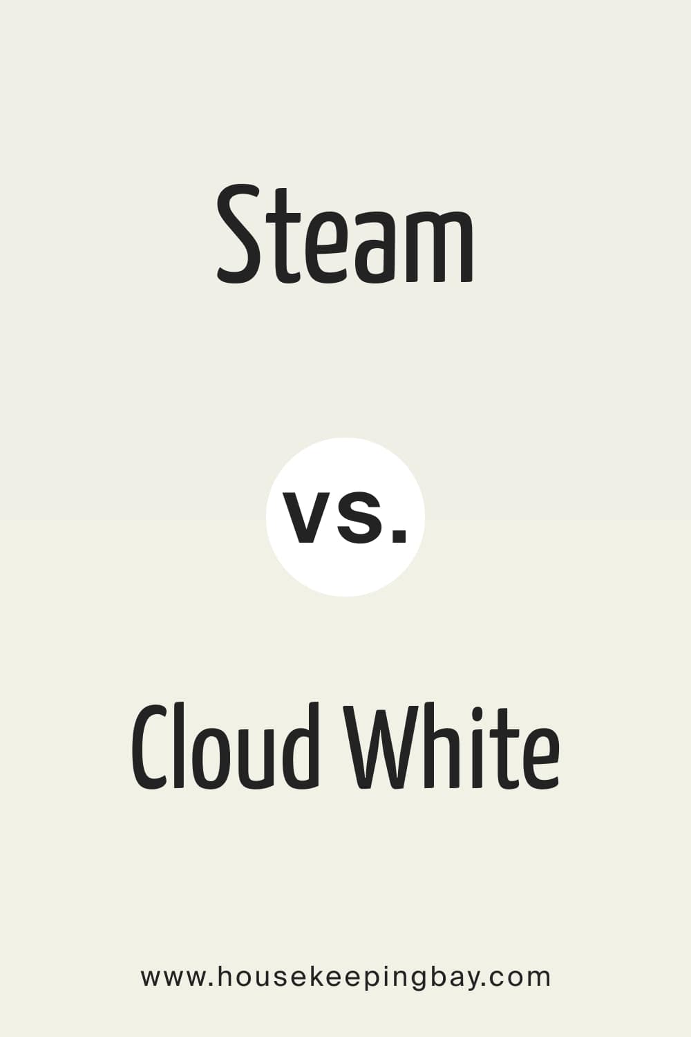 Steam vs. Cloud White