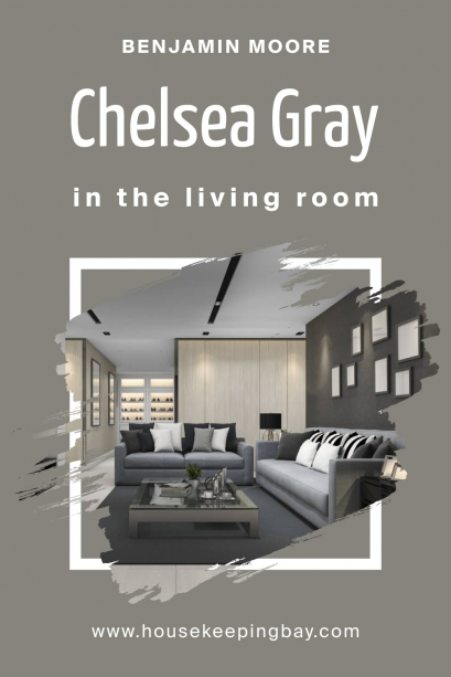 Chelsea Gray HC-168 Color by Benjamin Moore - Housekeepingbay