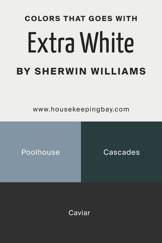 Extra White SW 7006 Paint Color By Sherwin Williams   Colors That Goes With Extra White SW 7006 By Sherwin Williams 542x813 