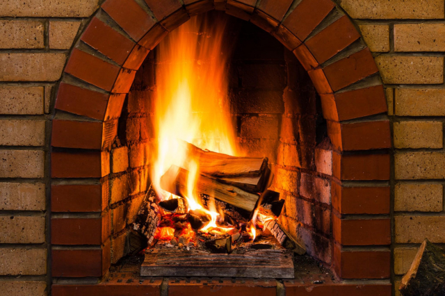 How to Get Paint Off Brick Fireplace