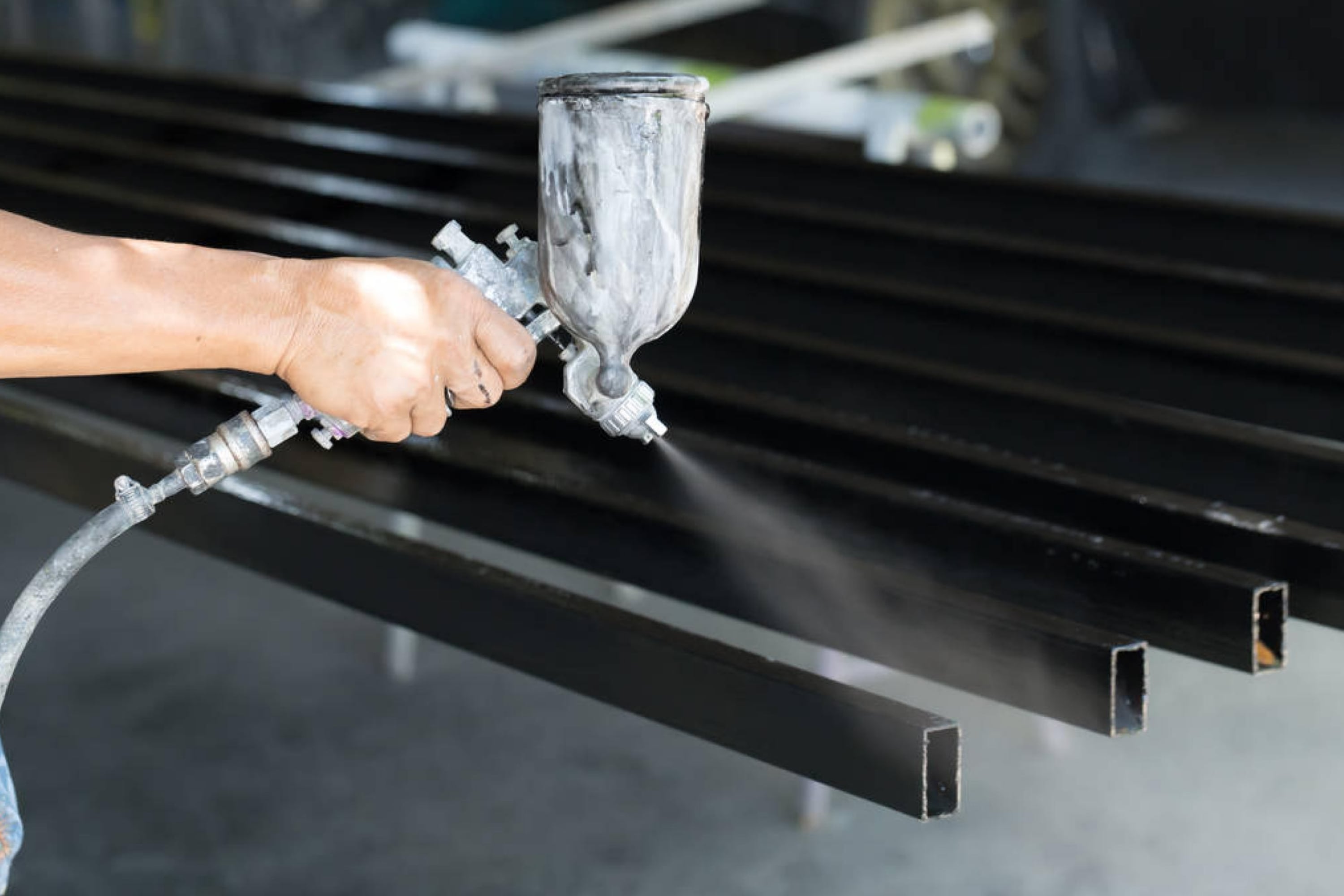 How to Spray Paint Galvanized Steel