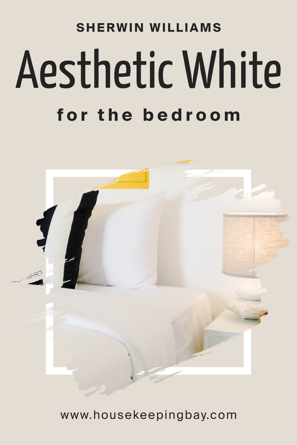 Sherwin Williams. Aesthetic White SW 7035 For the bedroom