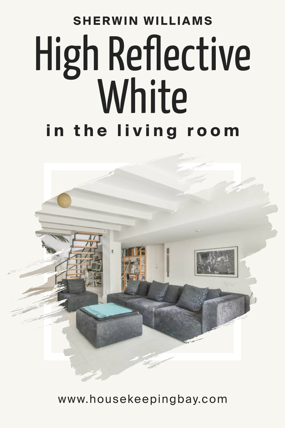 Sherwin Williams. High Reflective White SW 7757 In the Living Room