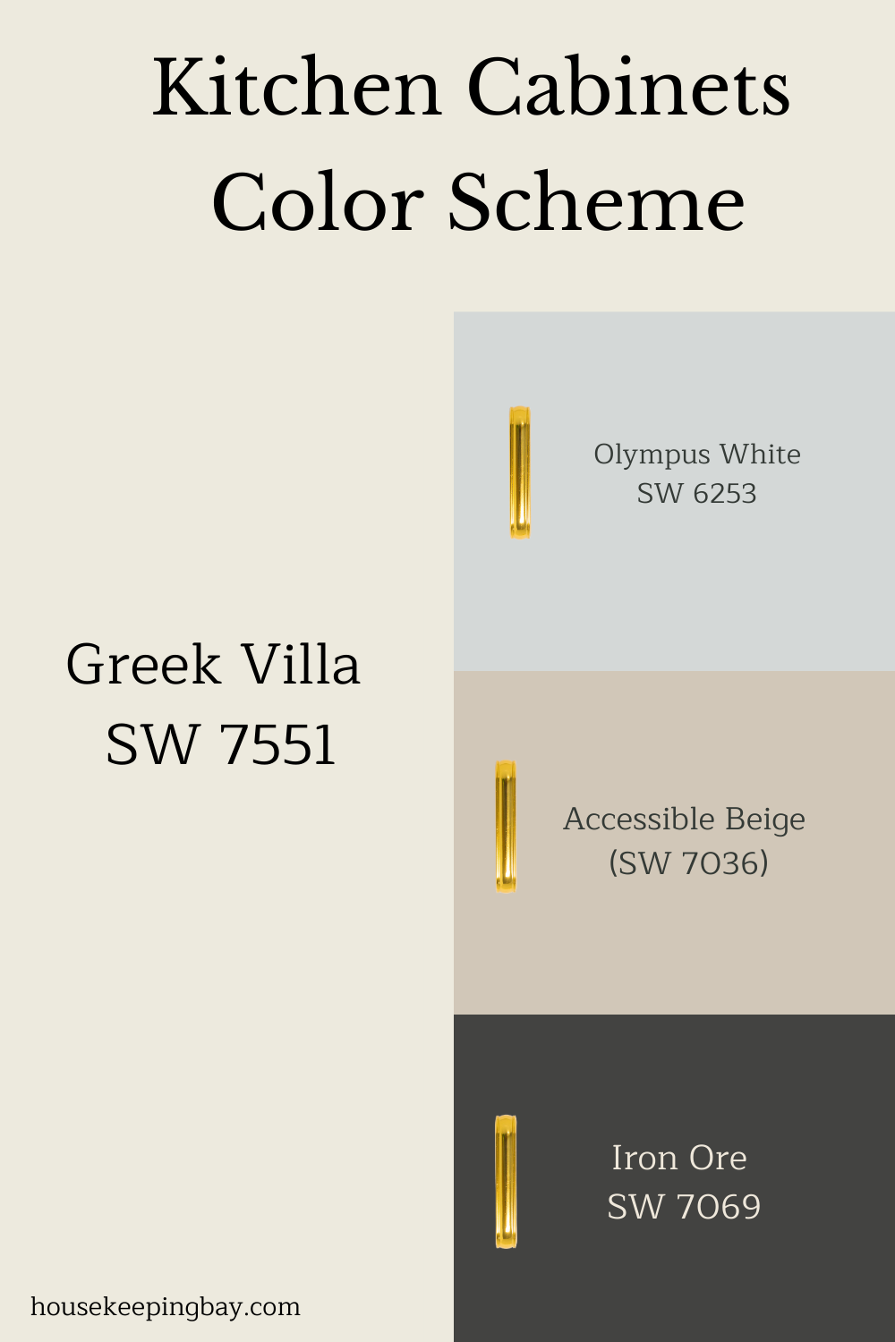 kitchen cabinets color scheme greek villa by sherwin williams
