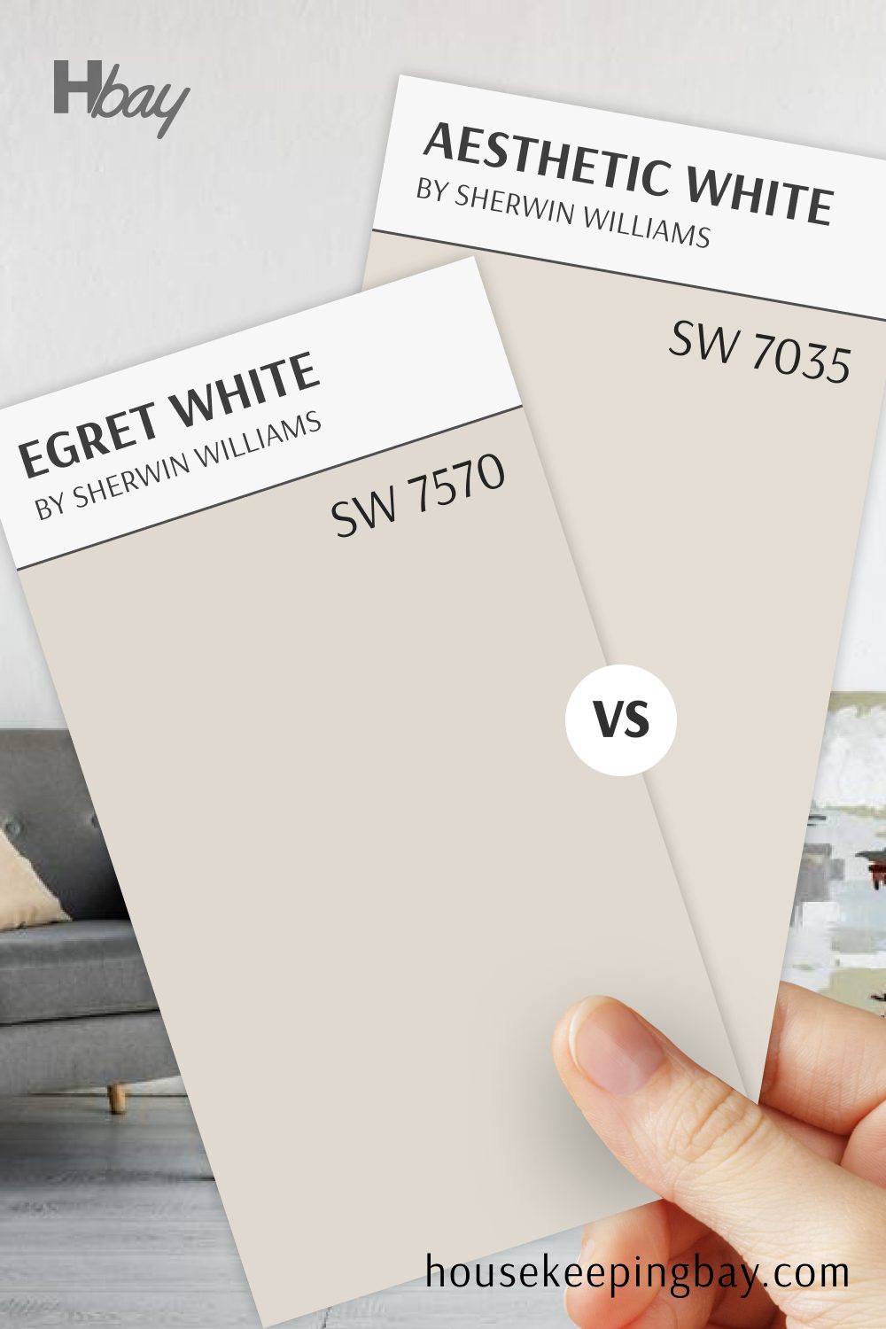 Aesthetic White vs Egret White