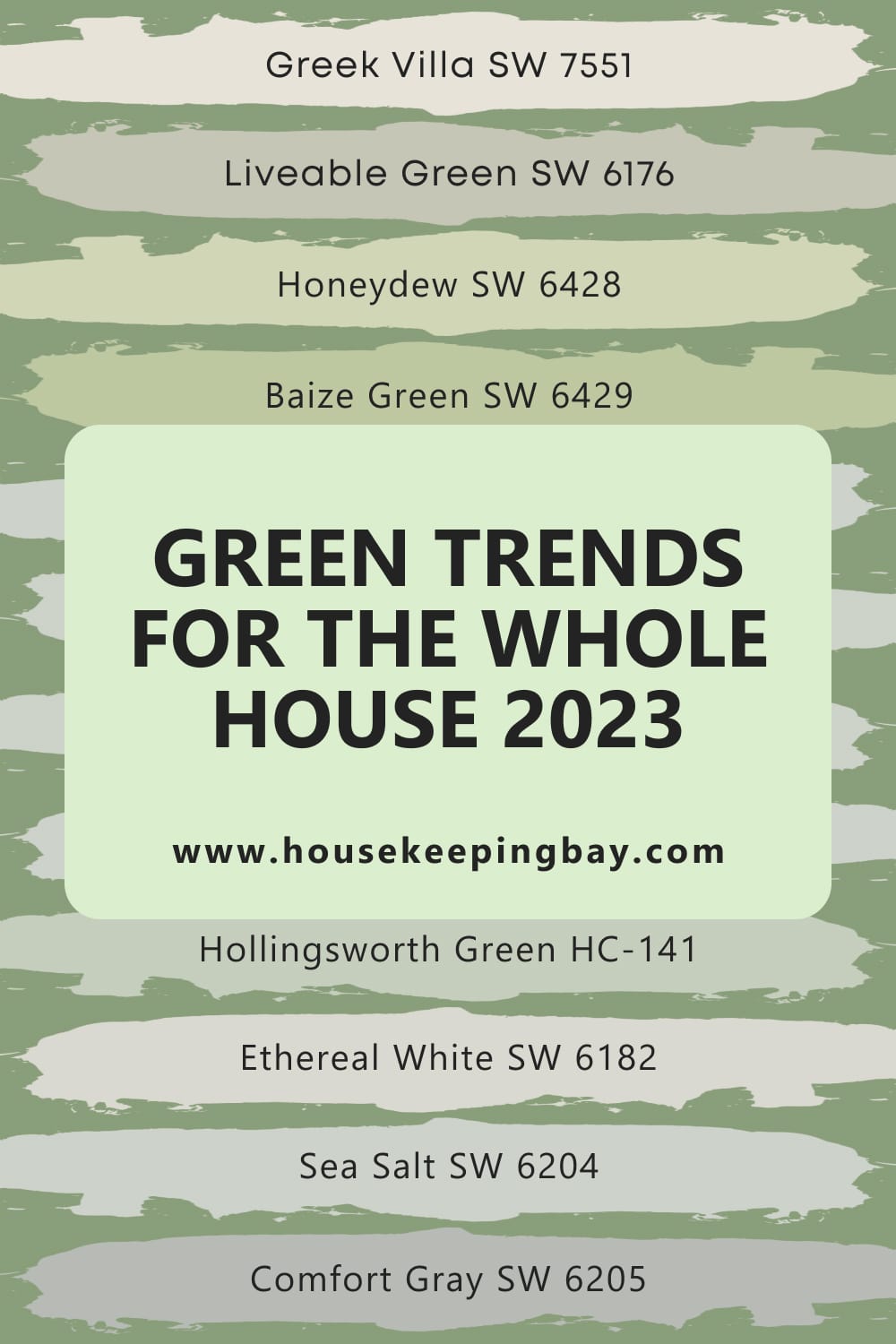 Green trends for the whole house 2023